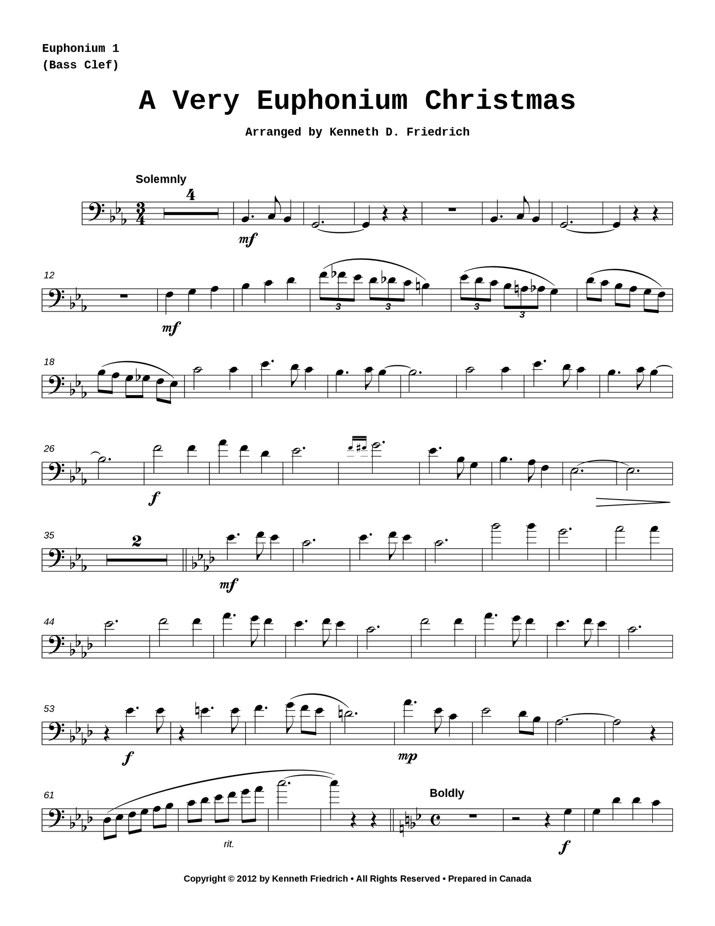 A Very Euphonium Christmas