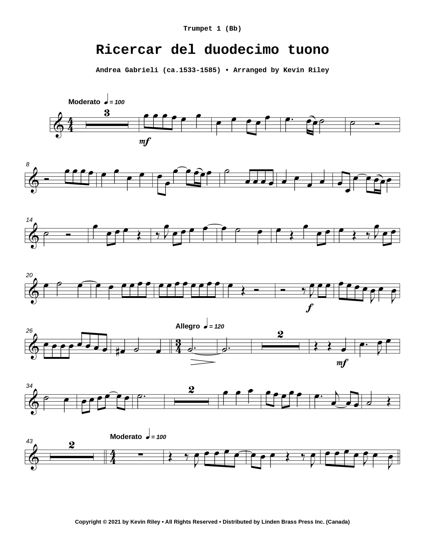 Ricercar del duodecimo tuono