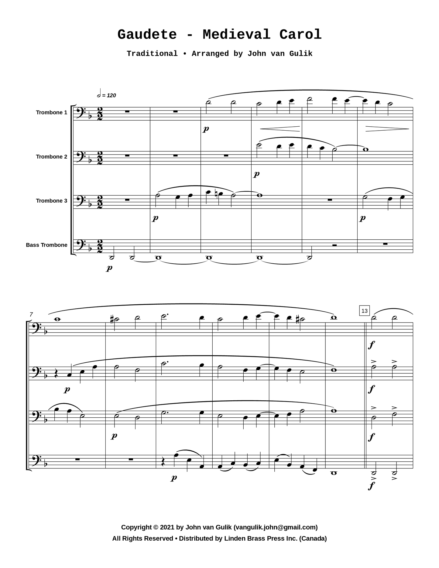Gaudete - Medieval Carol