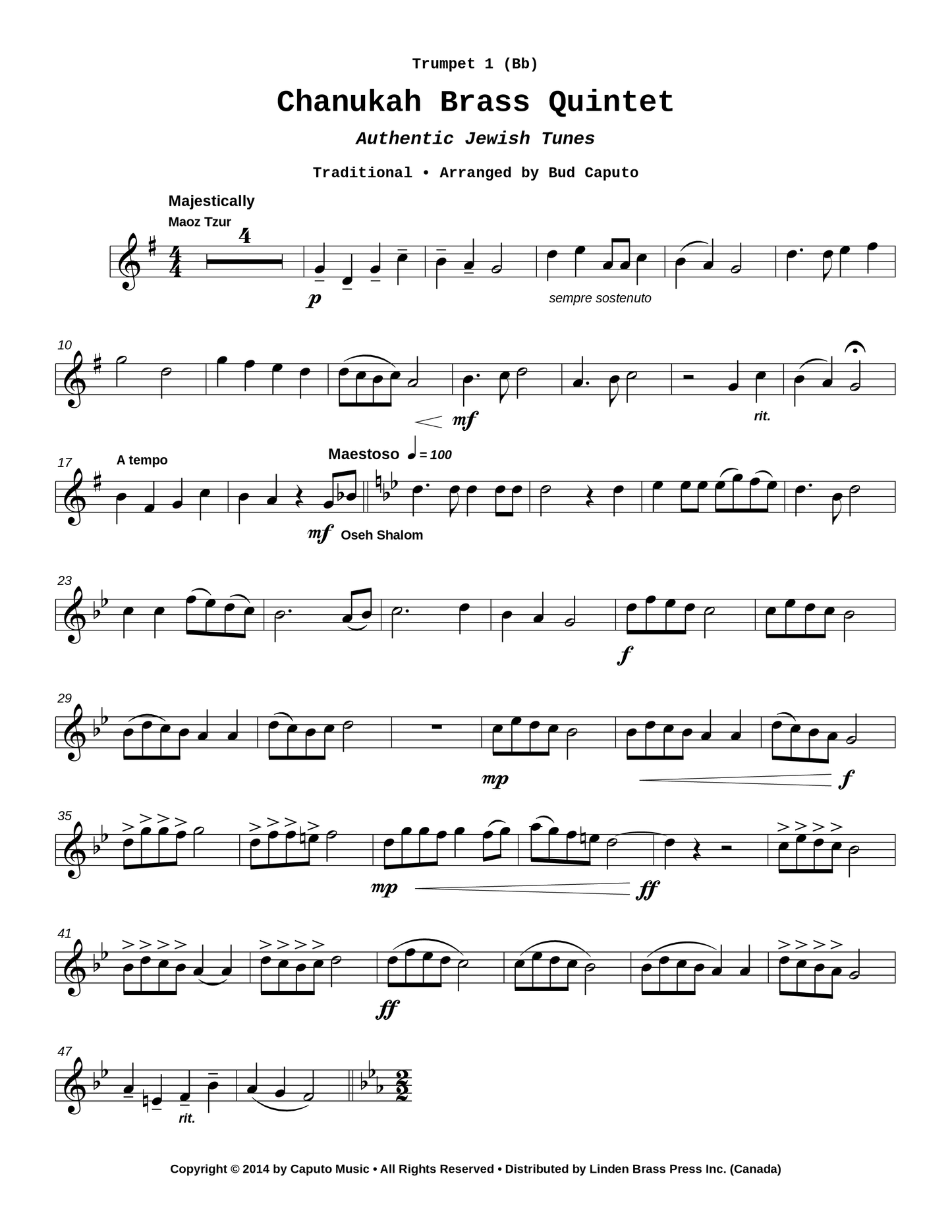 Chanukah Brass Quintet