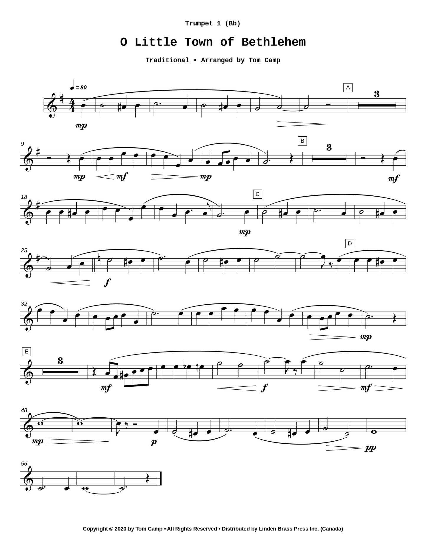 O Little Town of Bethlehem