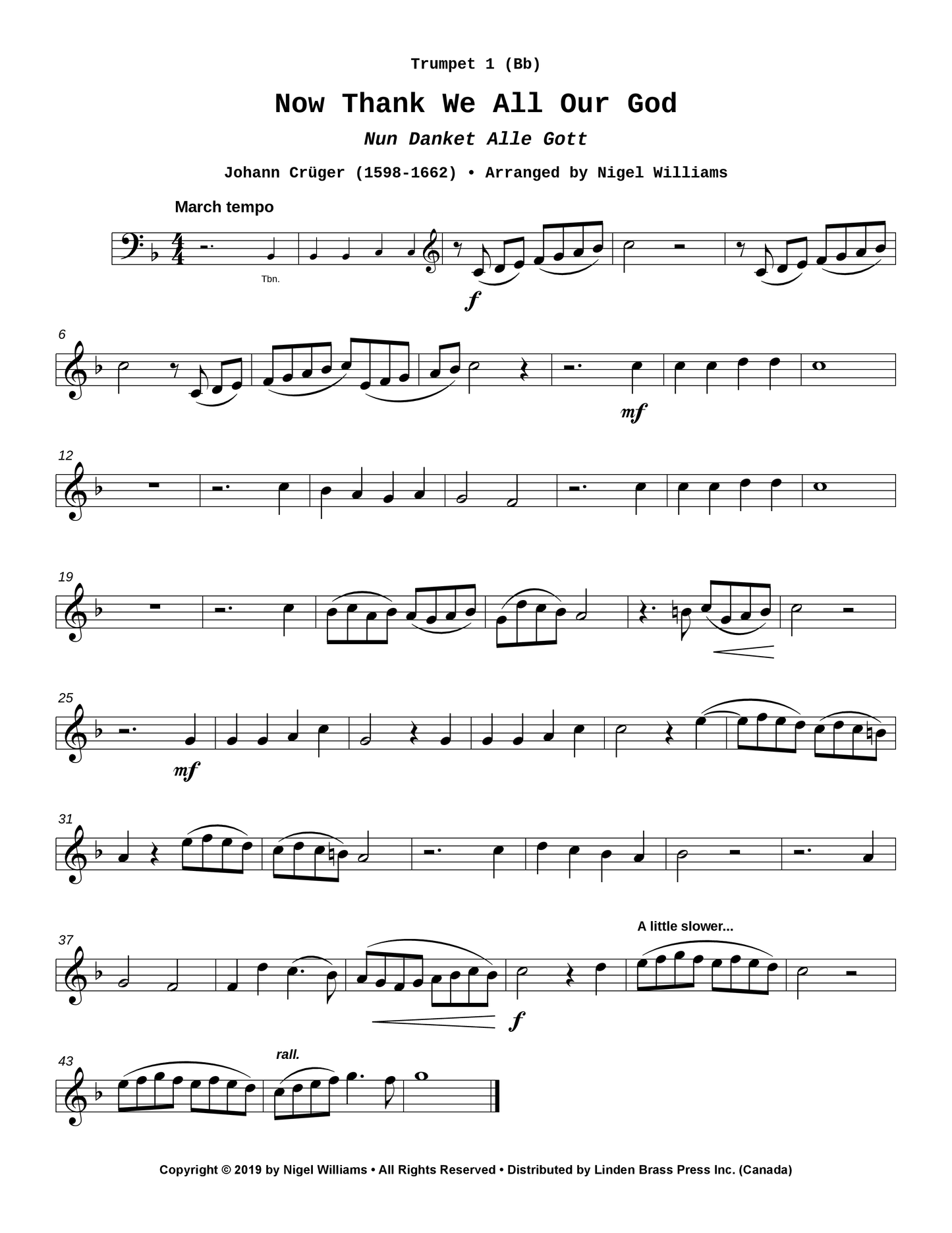 Now Thank We All Our God