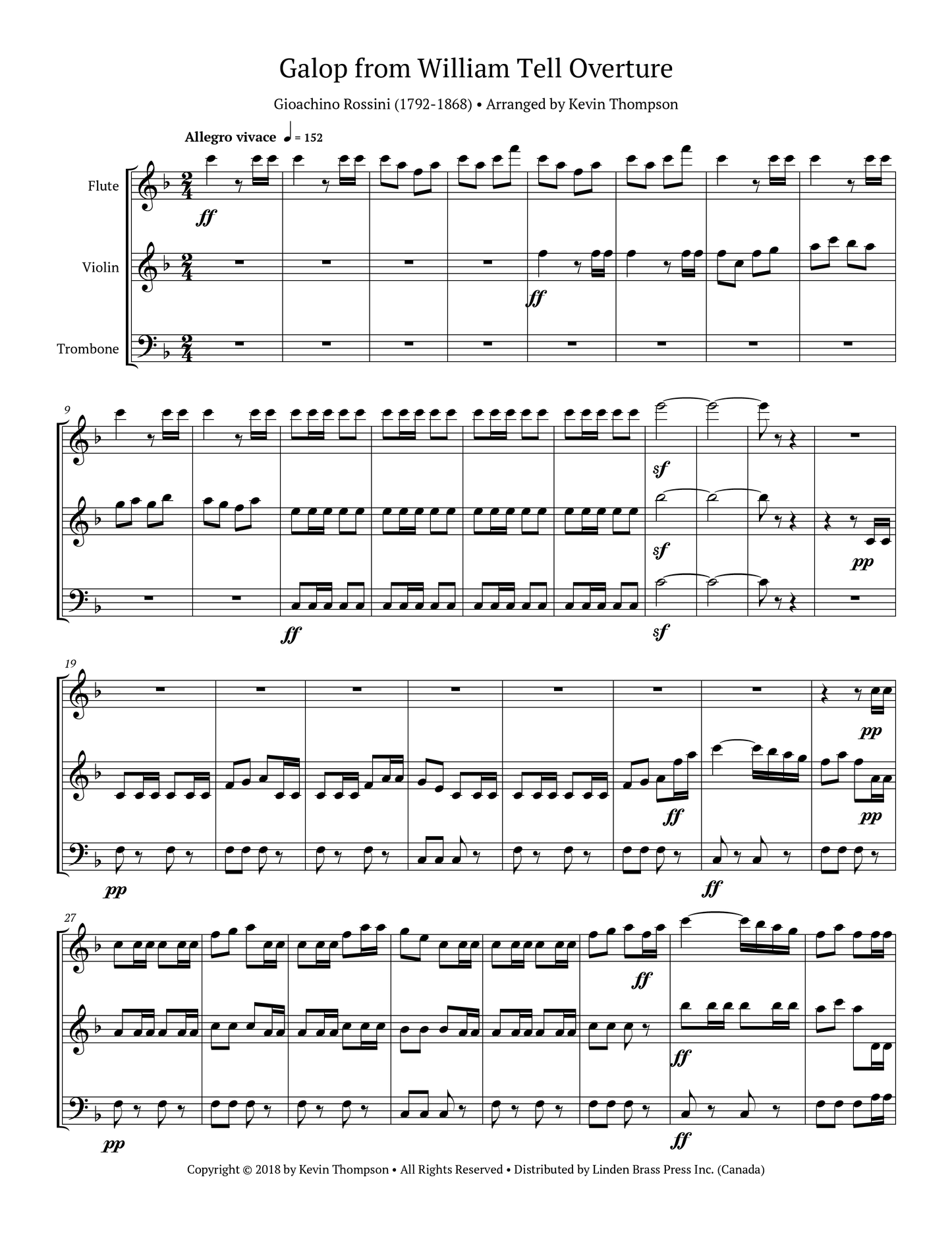 Galop from William Tell Overture