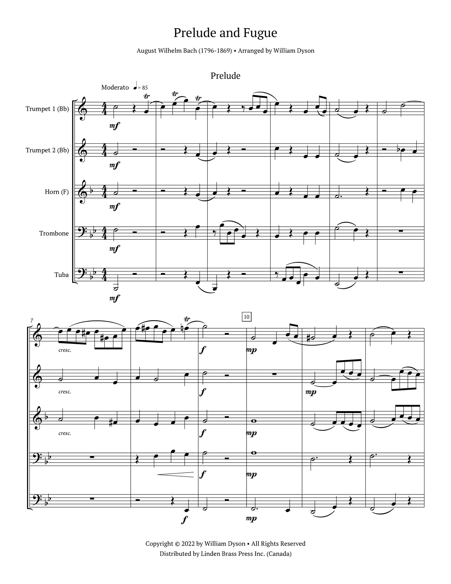 Prelude and Fugue
