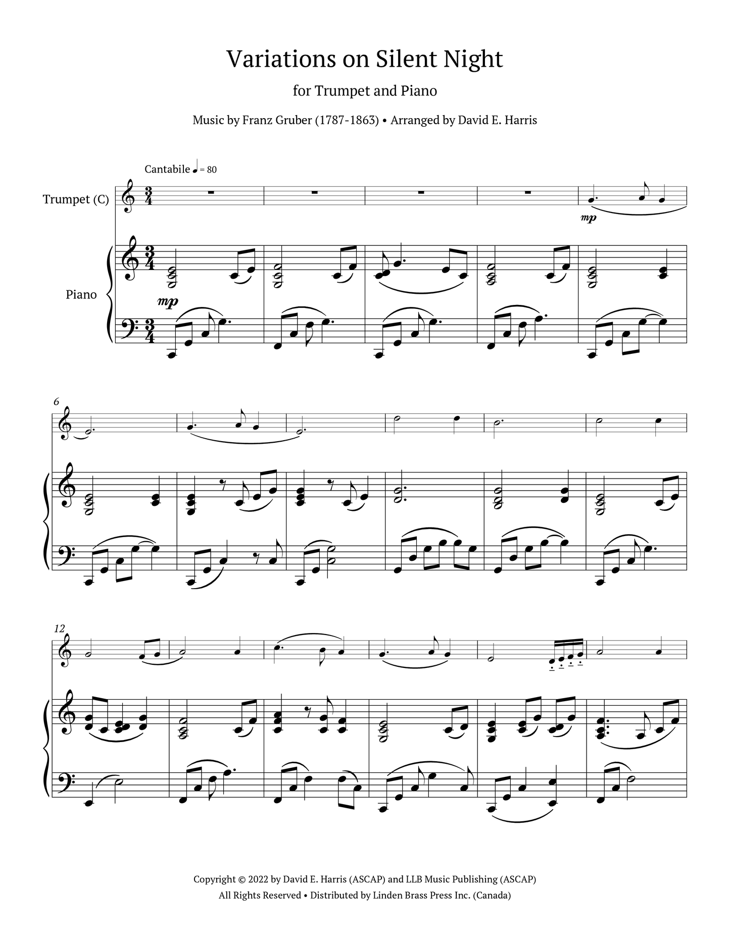 Variations on Silent Night