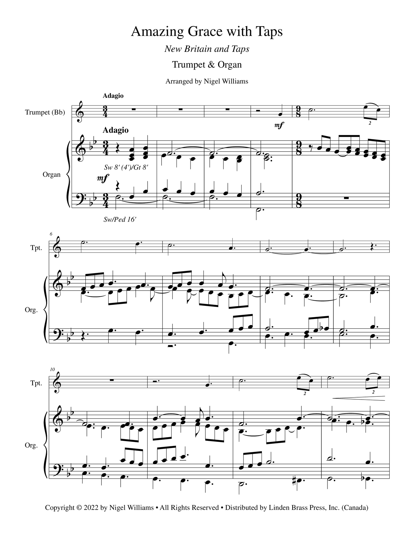 Amazing Grace with Taps