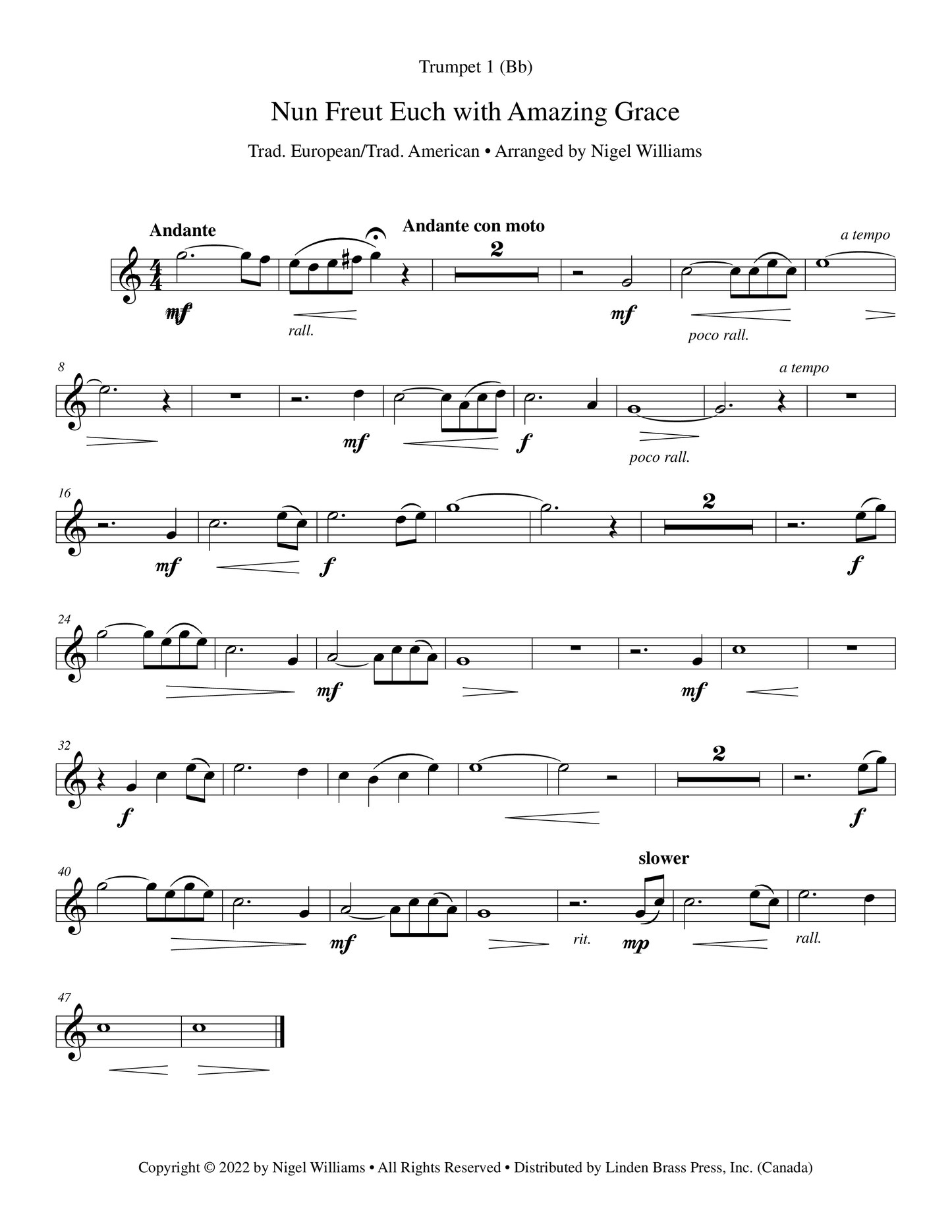 Nun Freut Euch with Amazing Grace