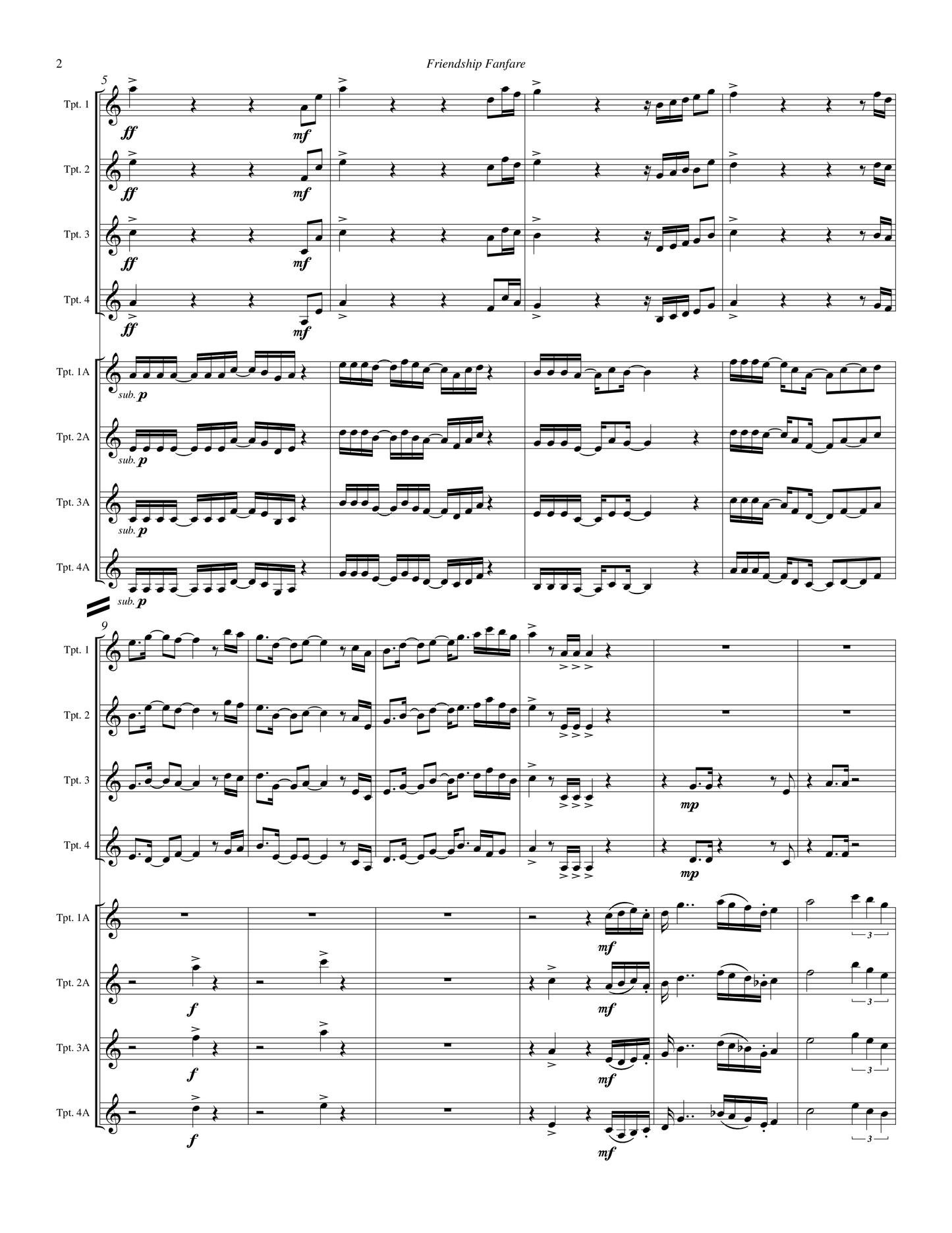 Friendship Fanfare
