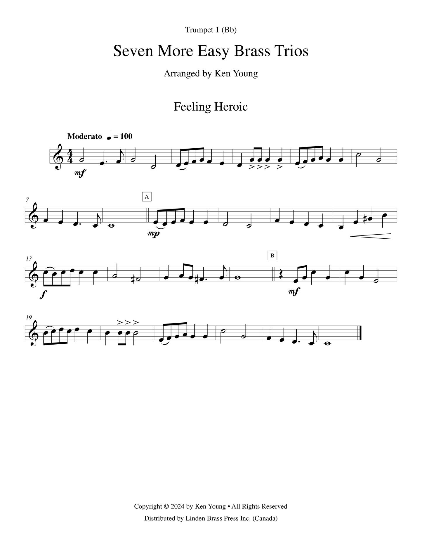 Seven More Easy Brass Trios