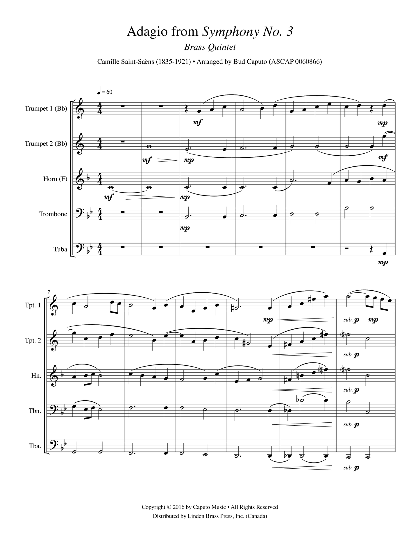 Adagio from Symphony No. 3