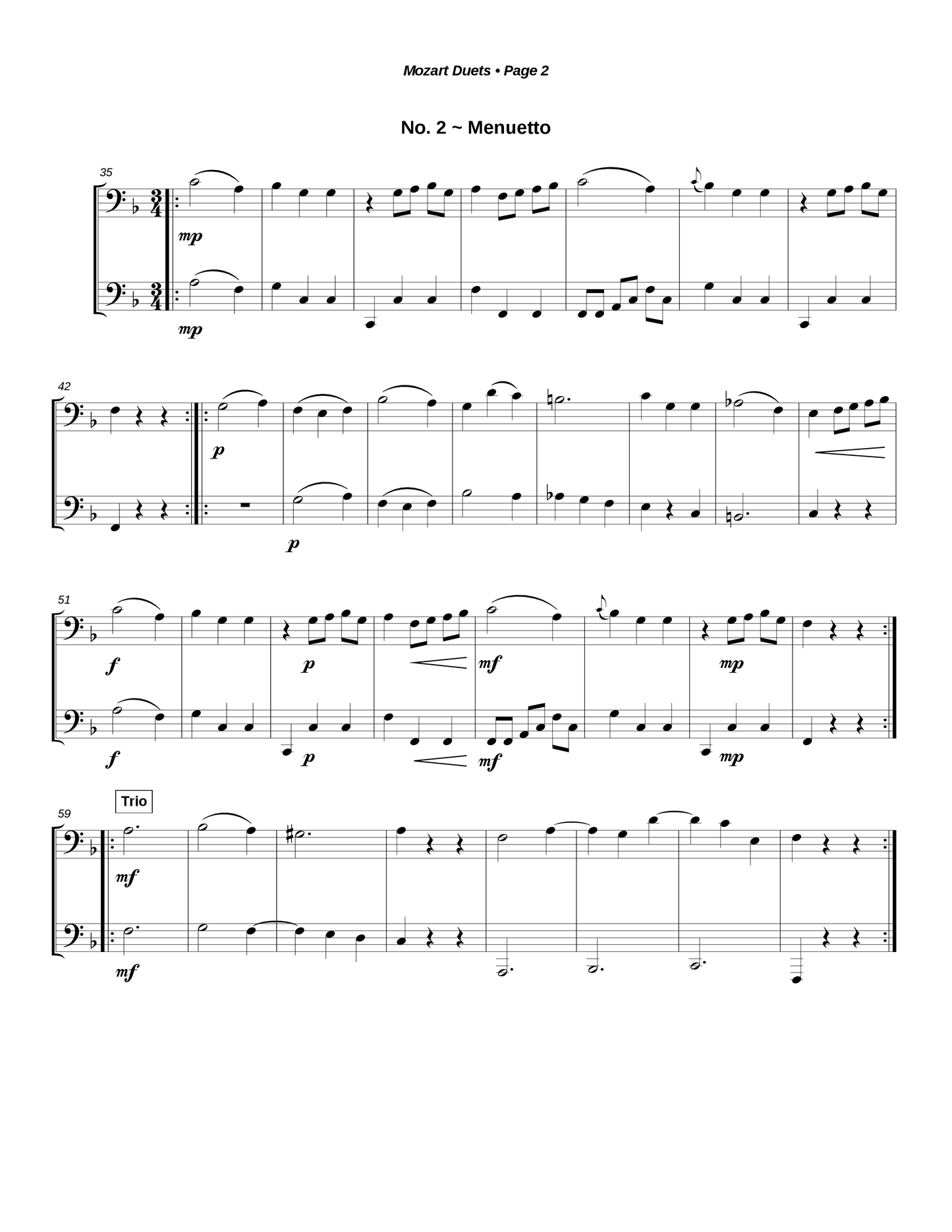 12 Duets for Euphonium and Tuba