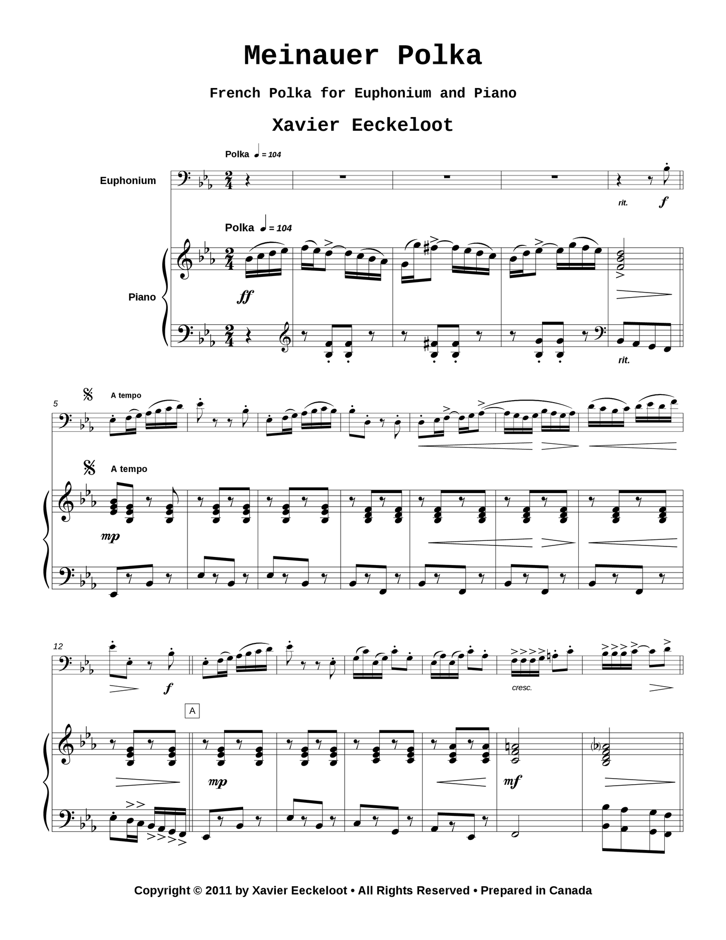 Two Polkas, and a March!