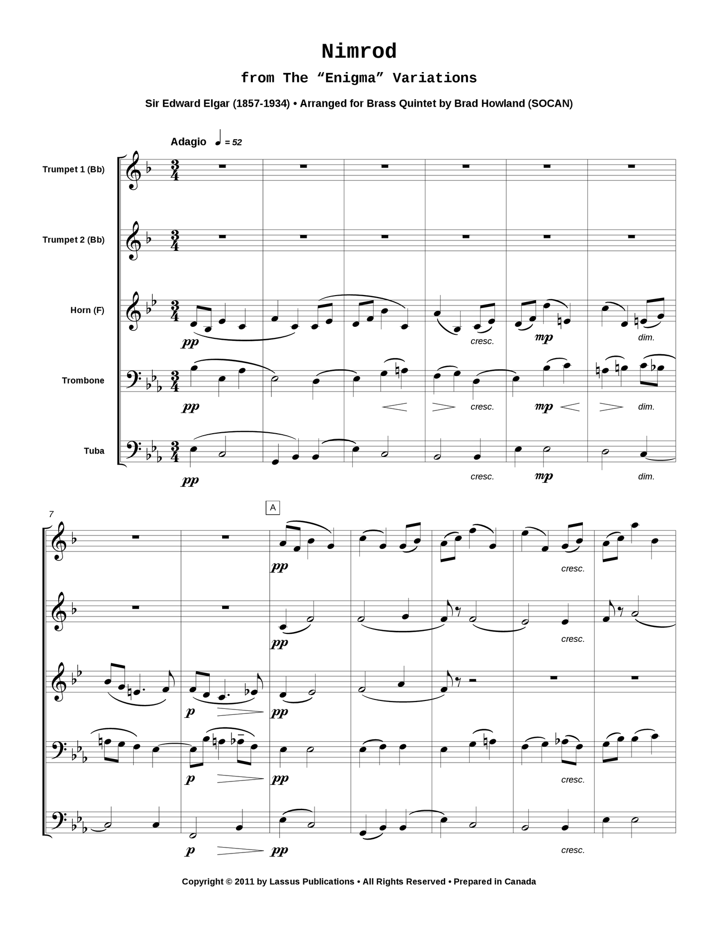 Nimrod from The "Enigma" Variations