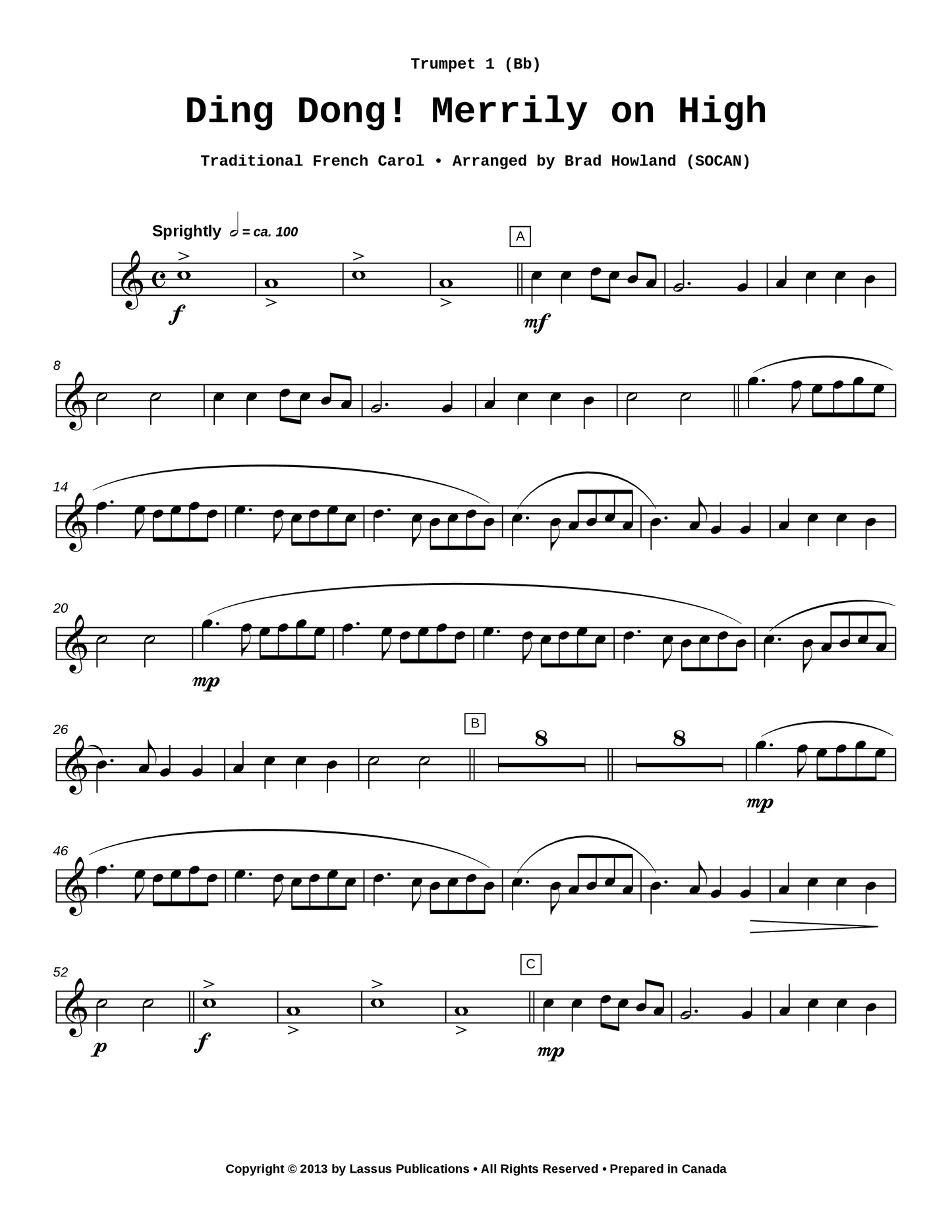 Ding Dong! Merrily on High