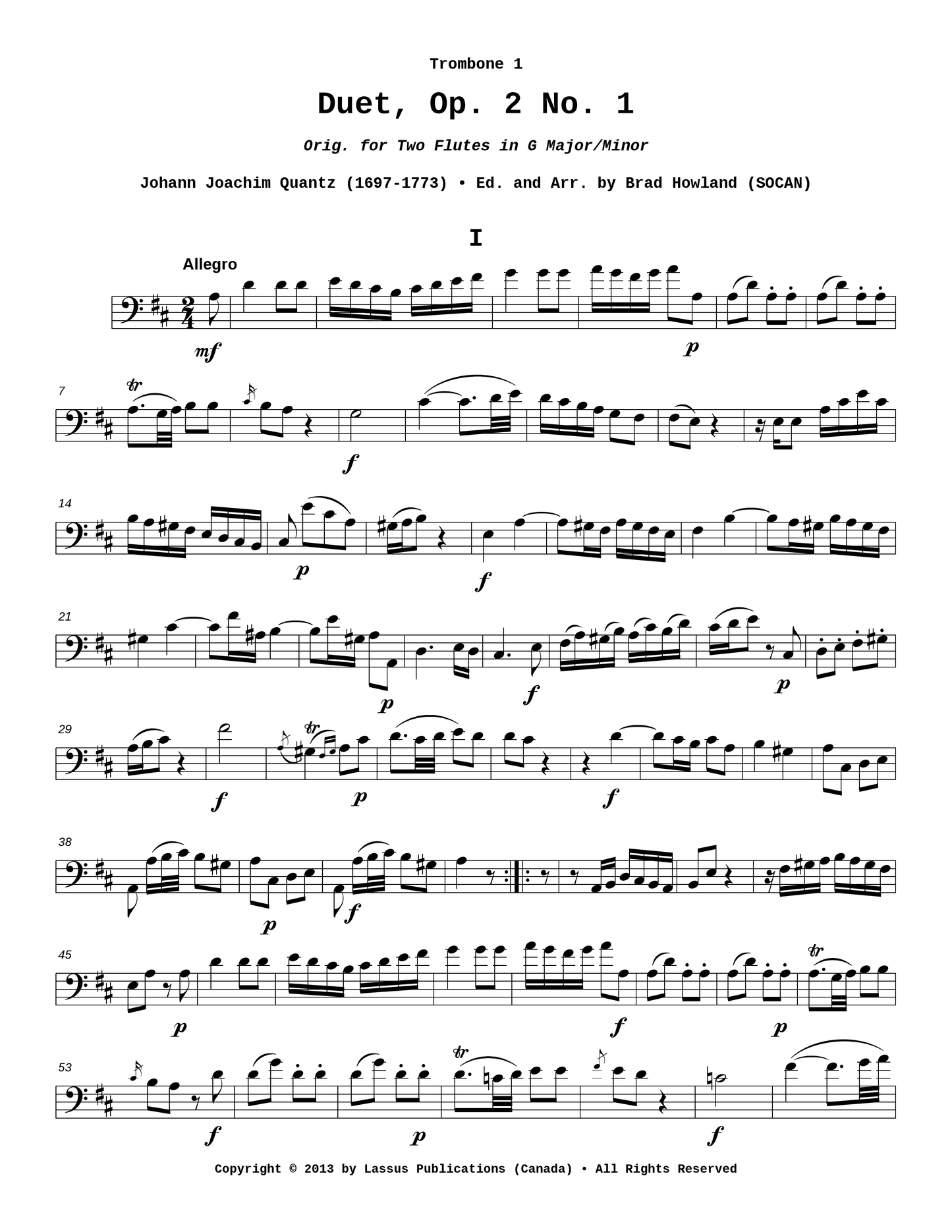 Duet, Op. 2 No. 1