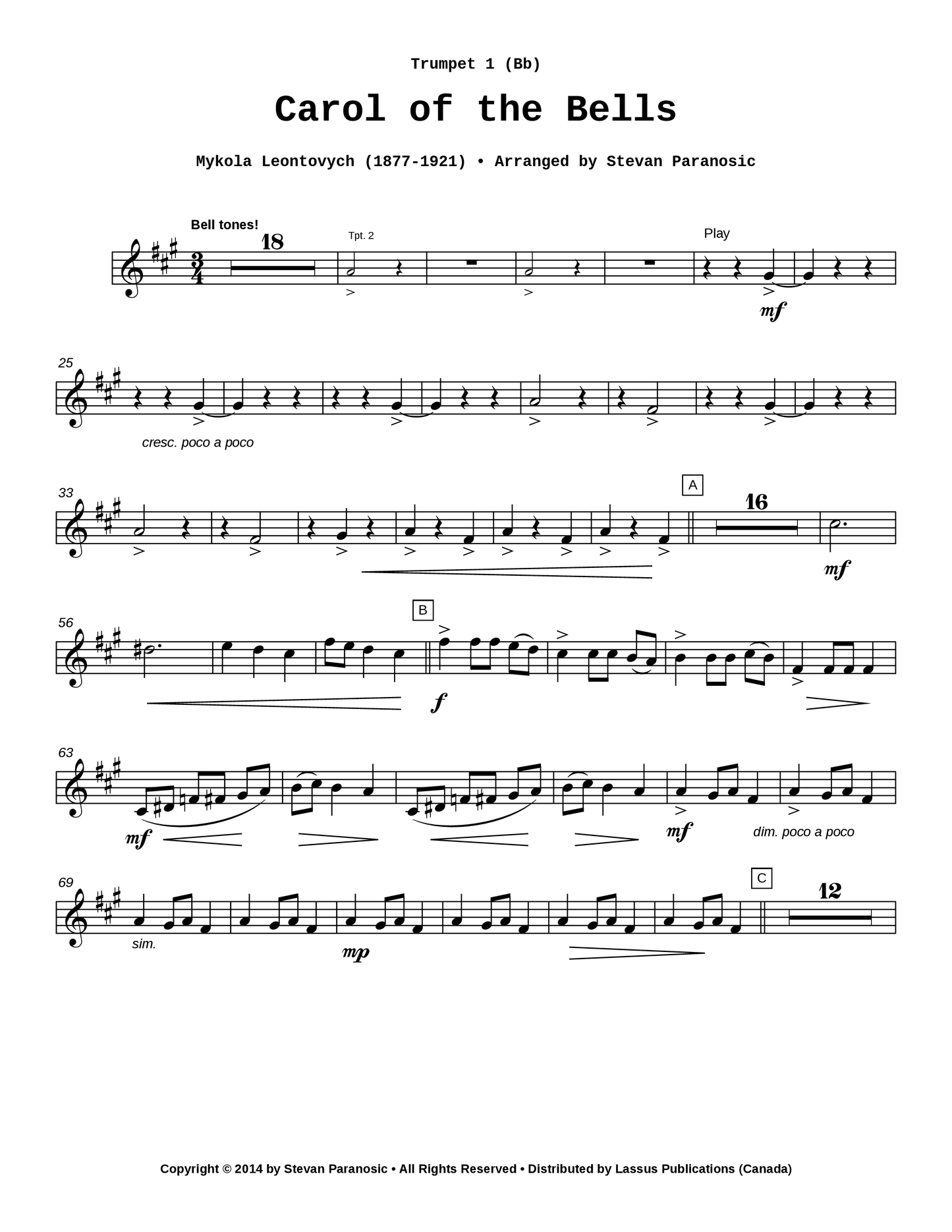 Carol of the Bells