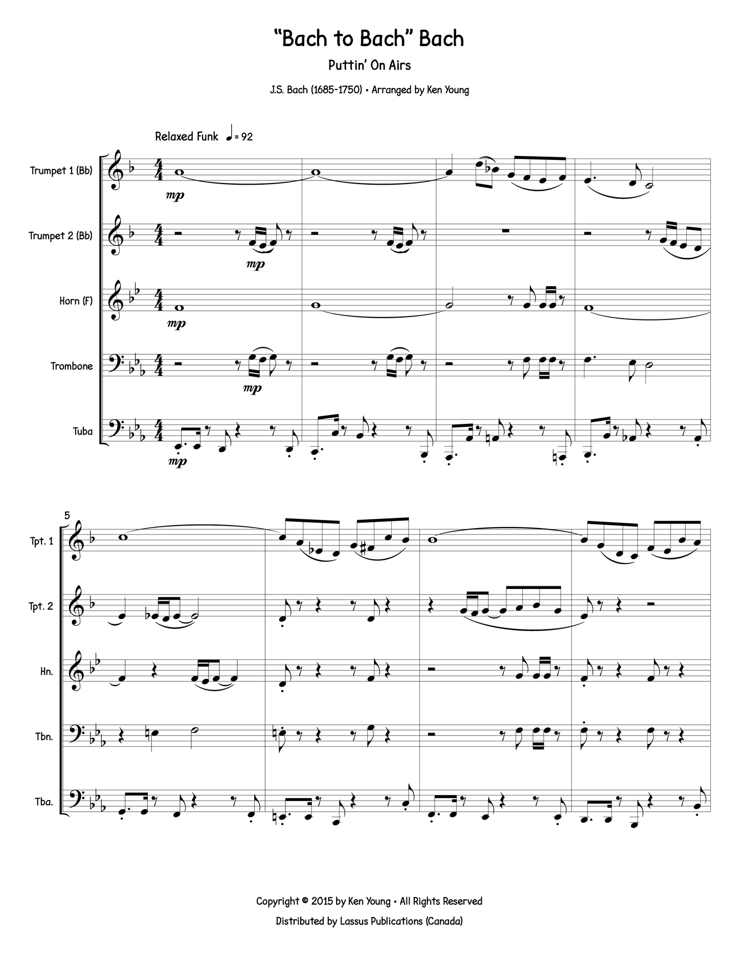 "Bach to Bach" Bach