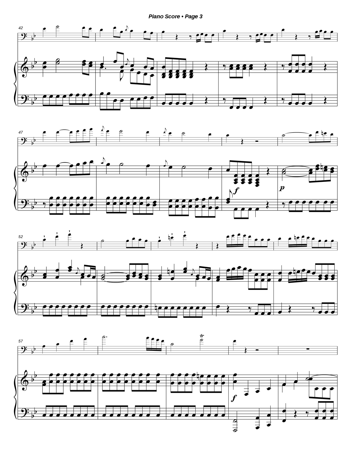 Concerto, First Movement