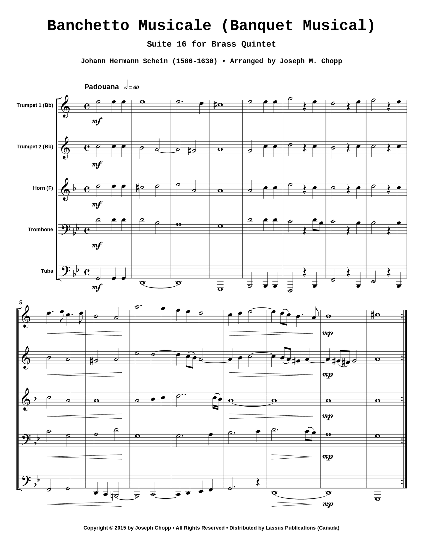 Banchetto Musicale (Banquet Musical)