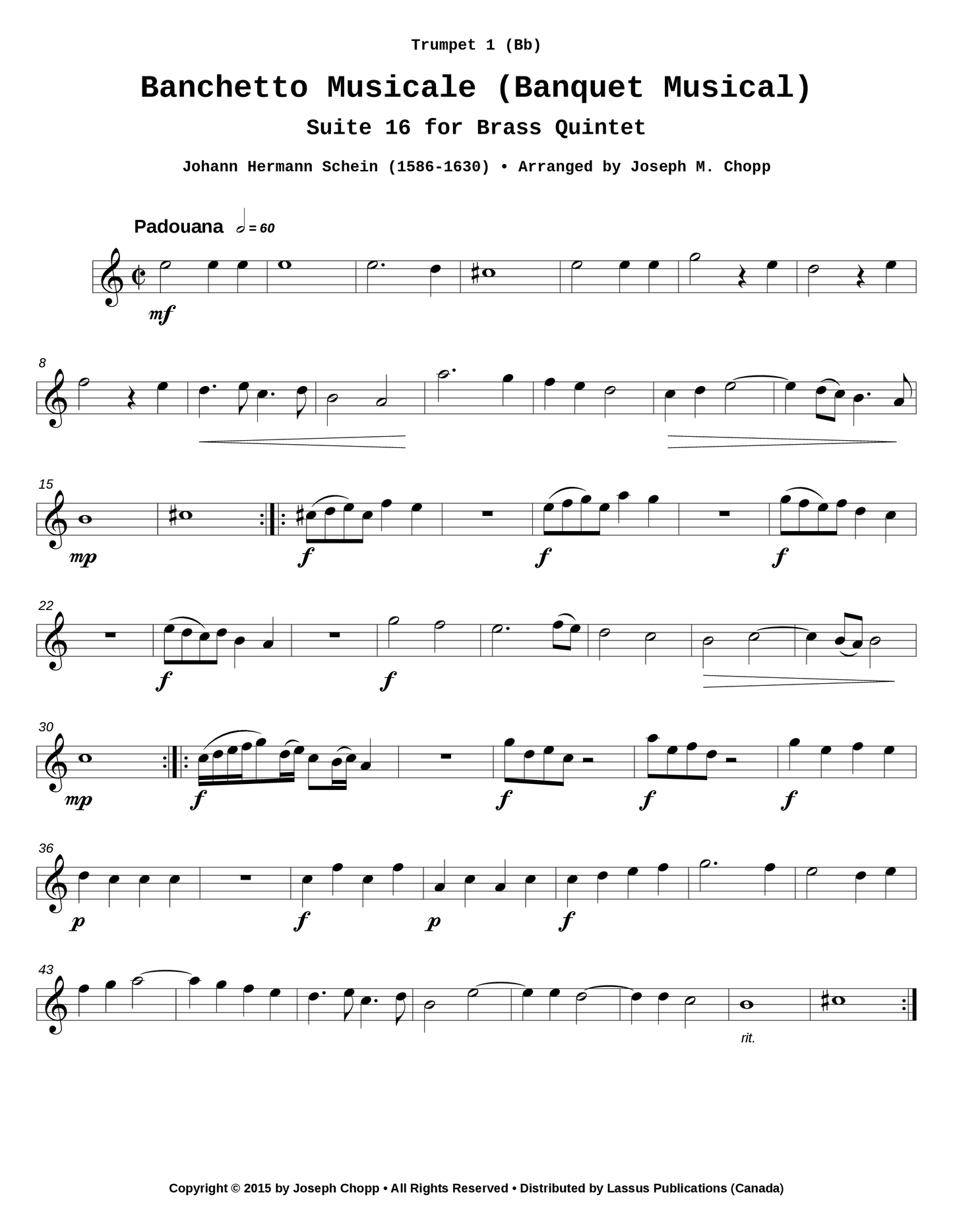 Banchetto Musicale (Banquet Musical)