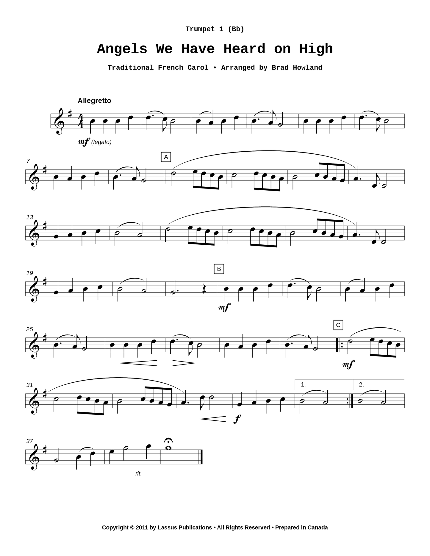 Four Lyrical Carols
