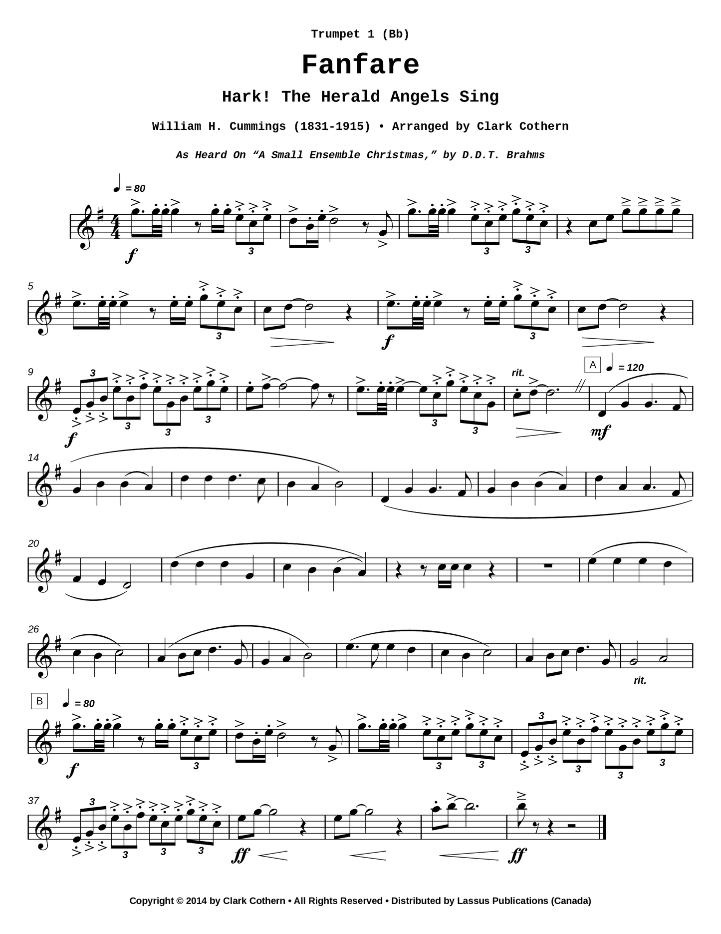 Fanfare – Hark! The Herald Angels Sing