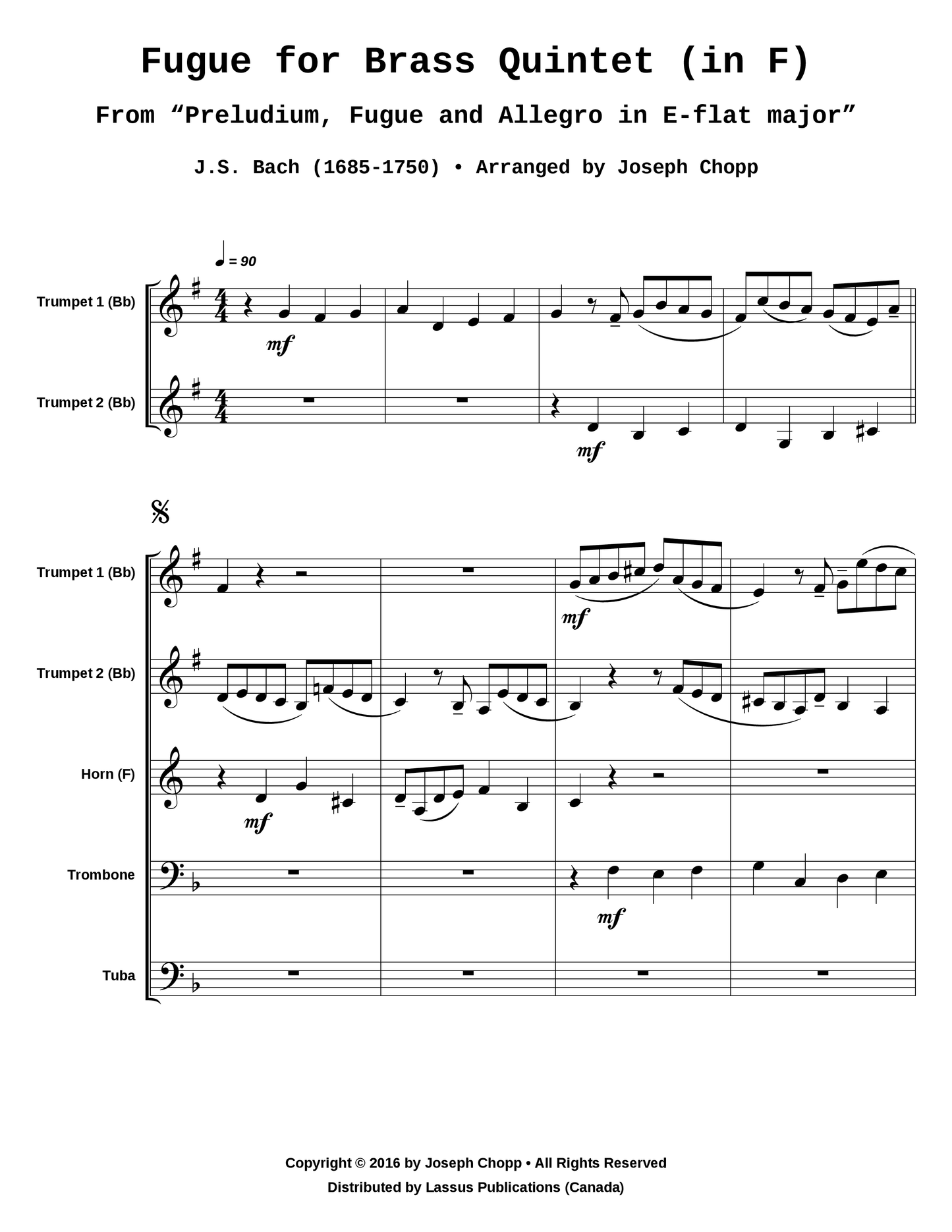 Fugue in F