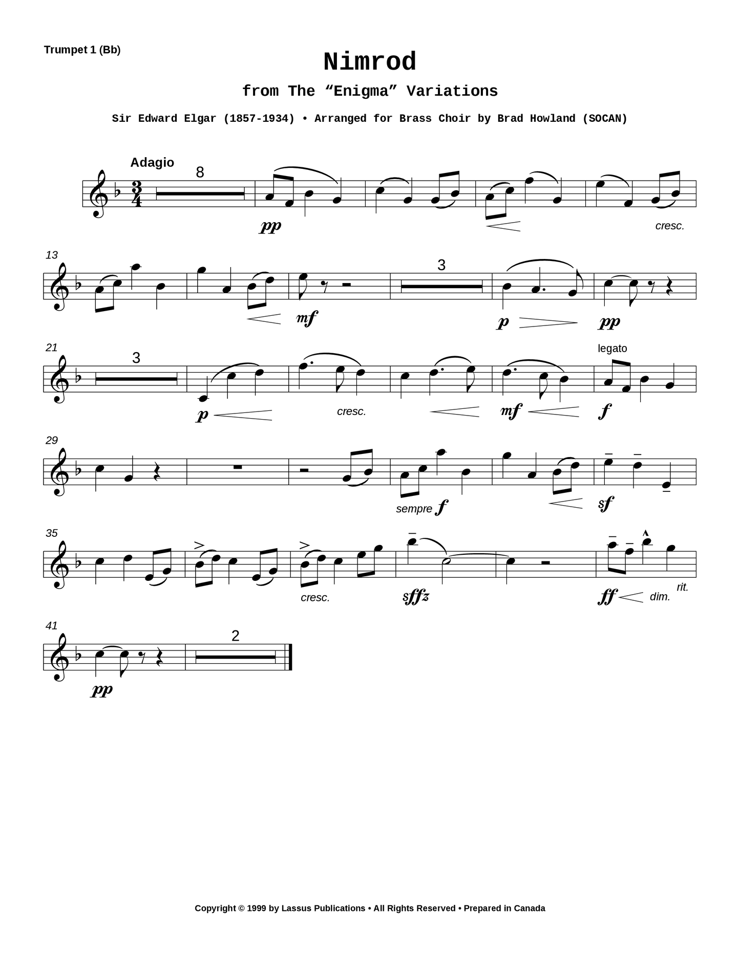 Nimrod from The "Enigma" Variations