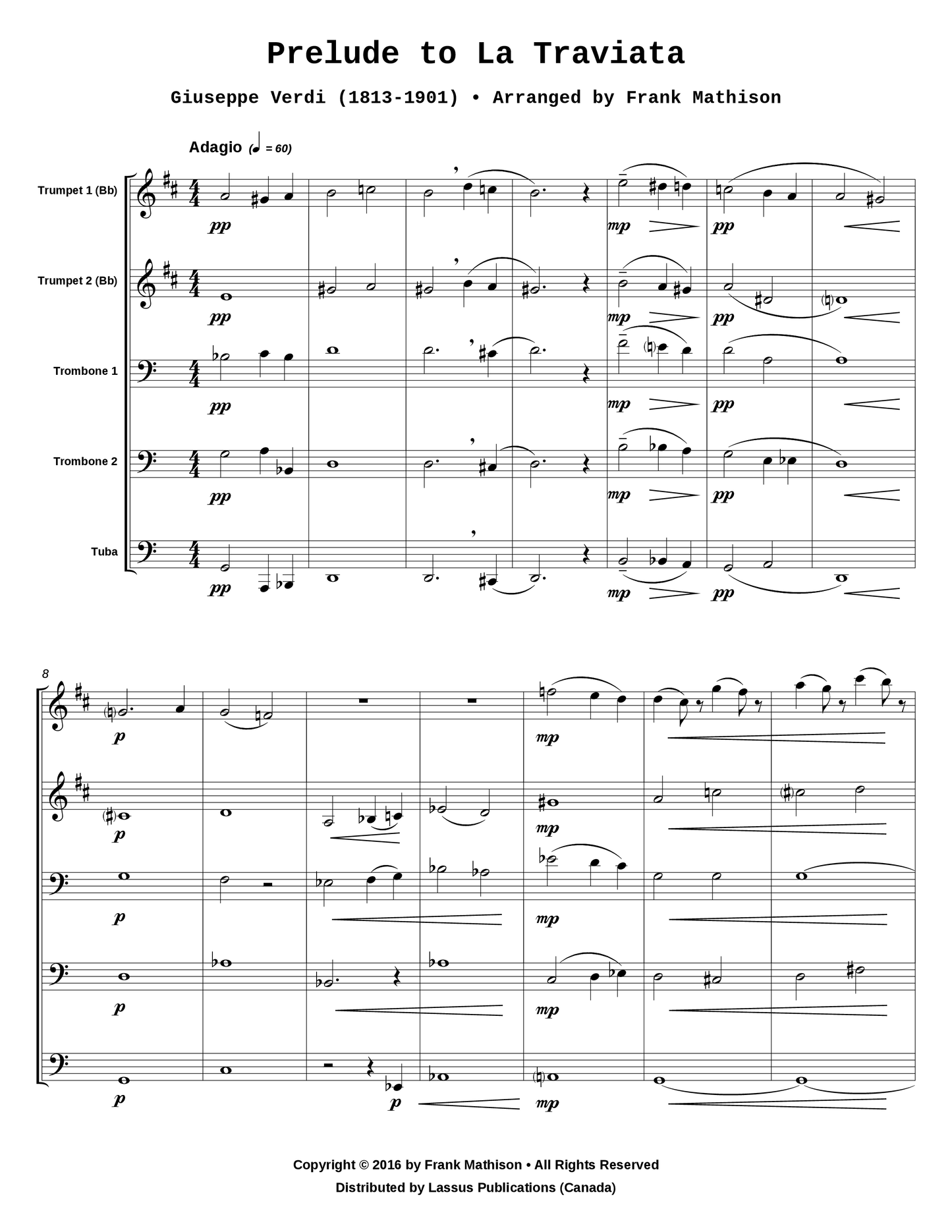 Prelude to La Traviata