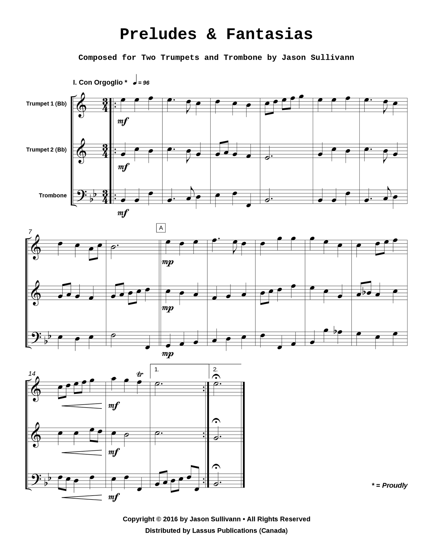 Preludes and Fantasias