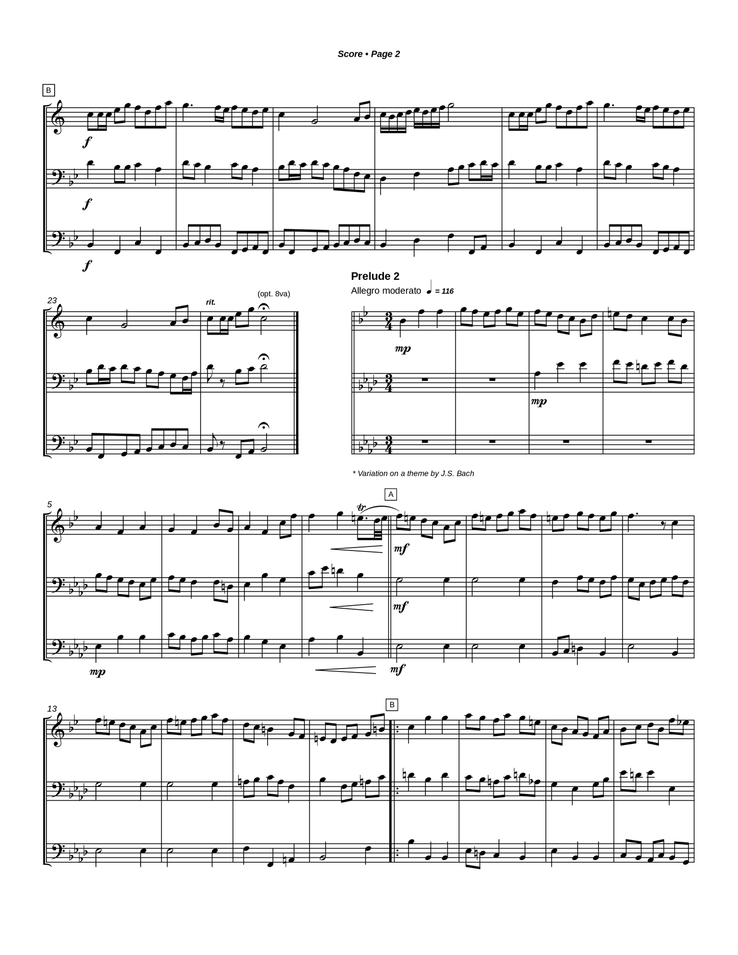 Preludes and Fantasias