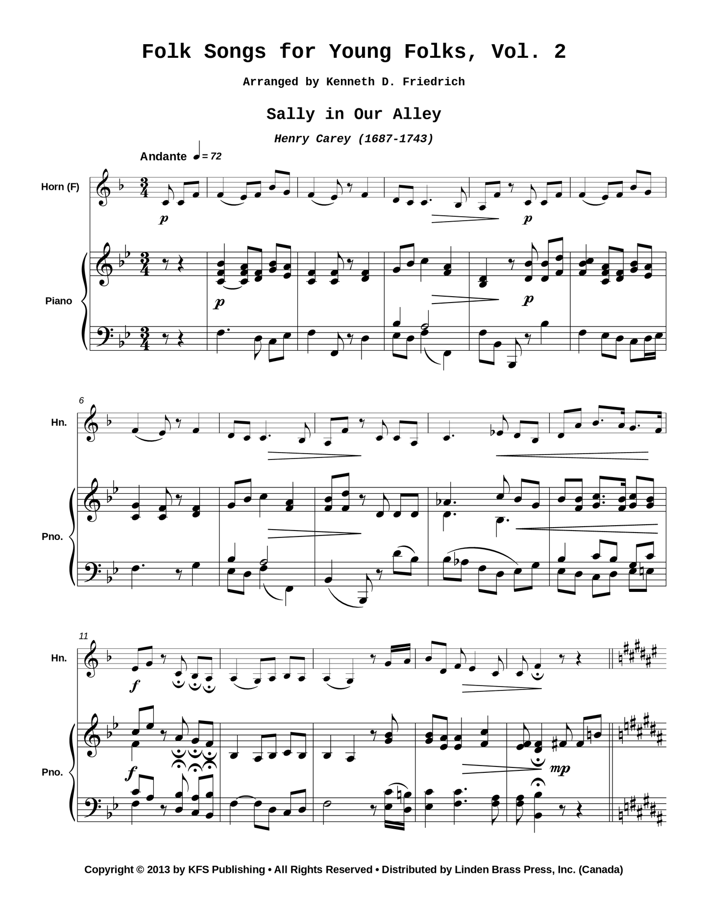 Folk Songs for Young Folks, Vol. 2