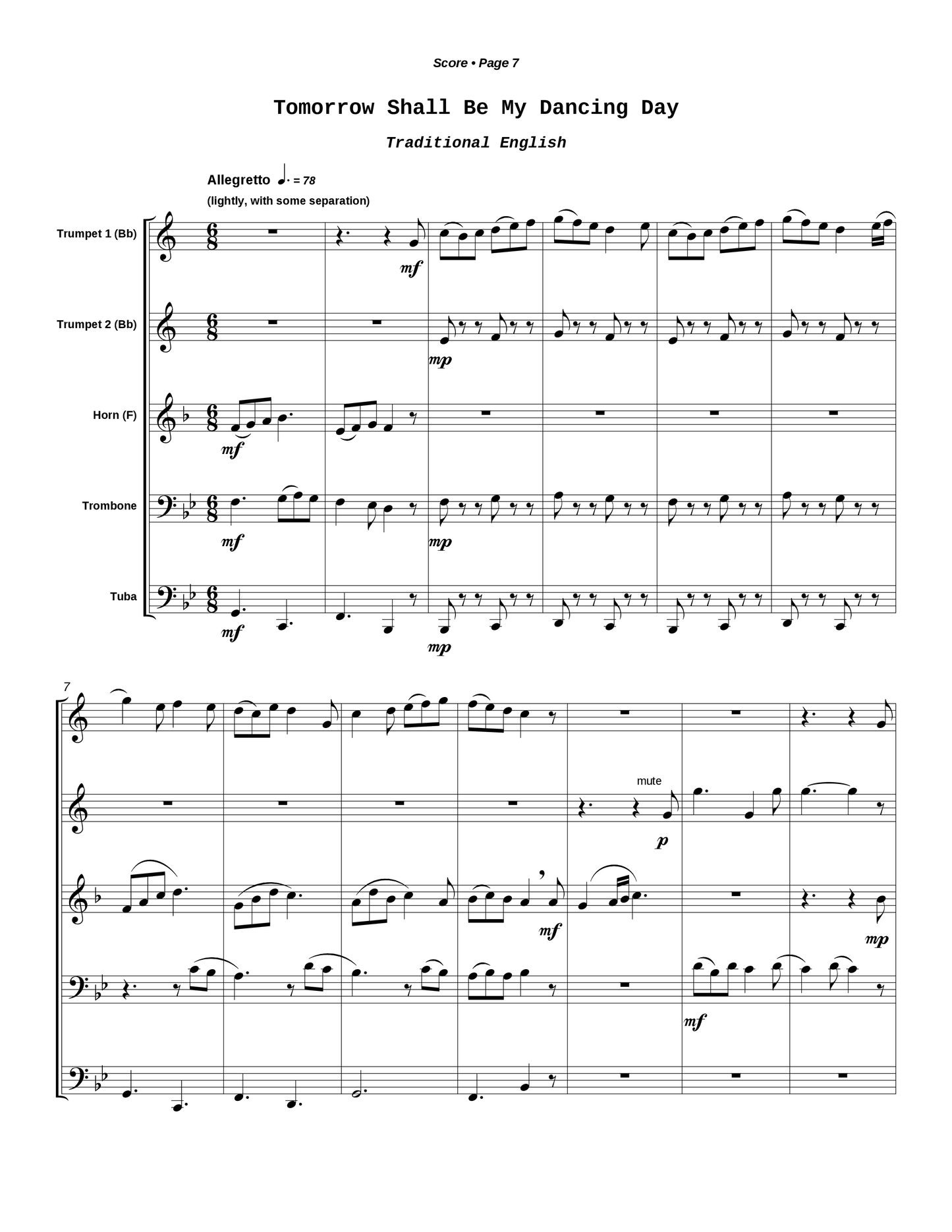 Three Folk Songs from the British Isles