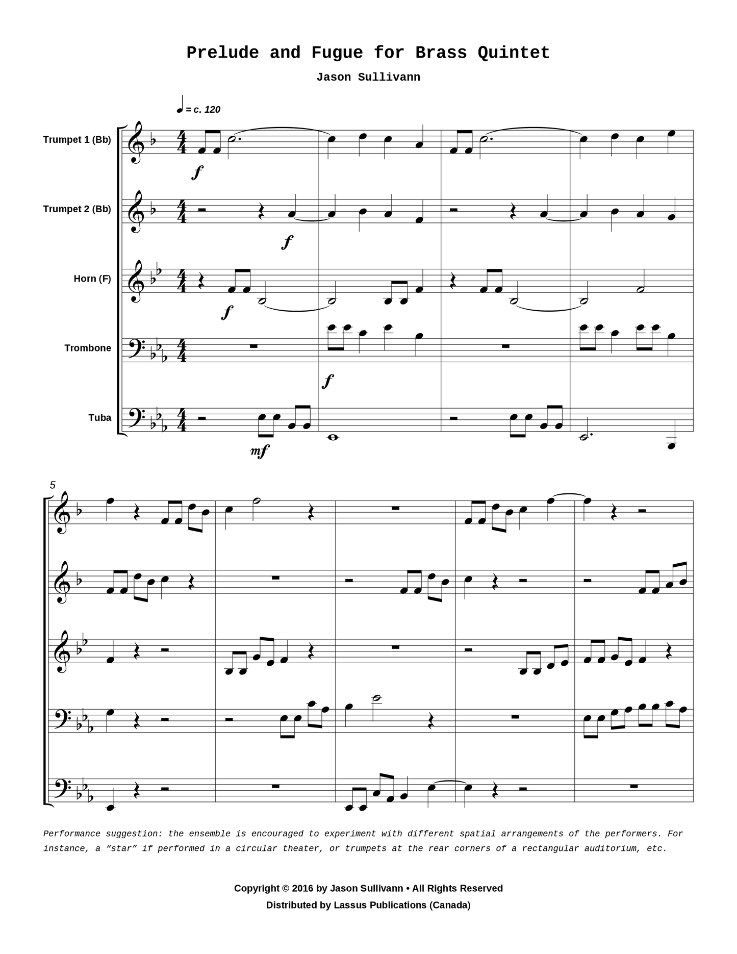 Prelude and Fugue