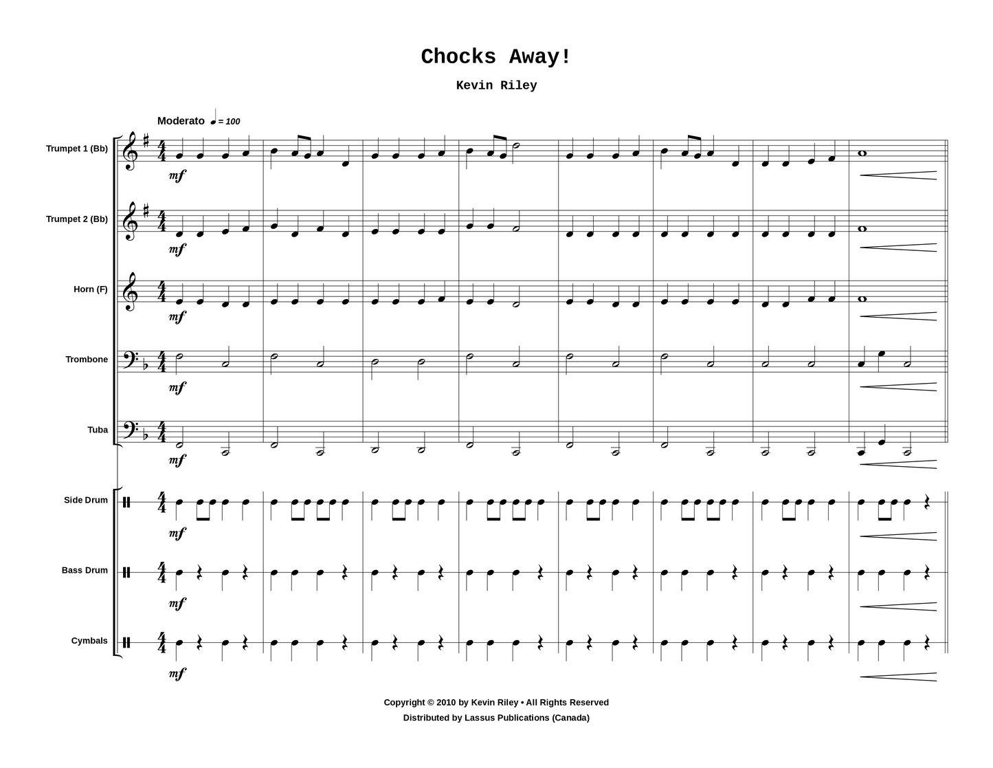 Chocks Away!