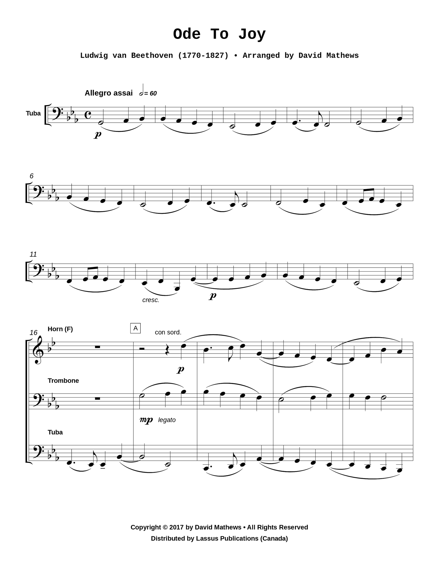 Ode To Joy
