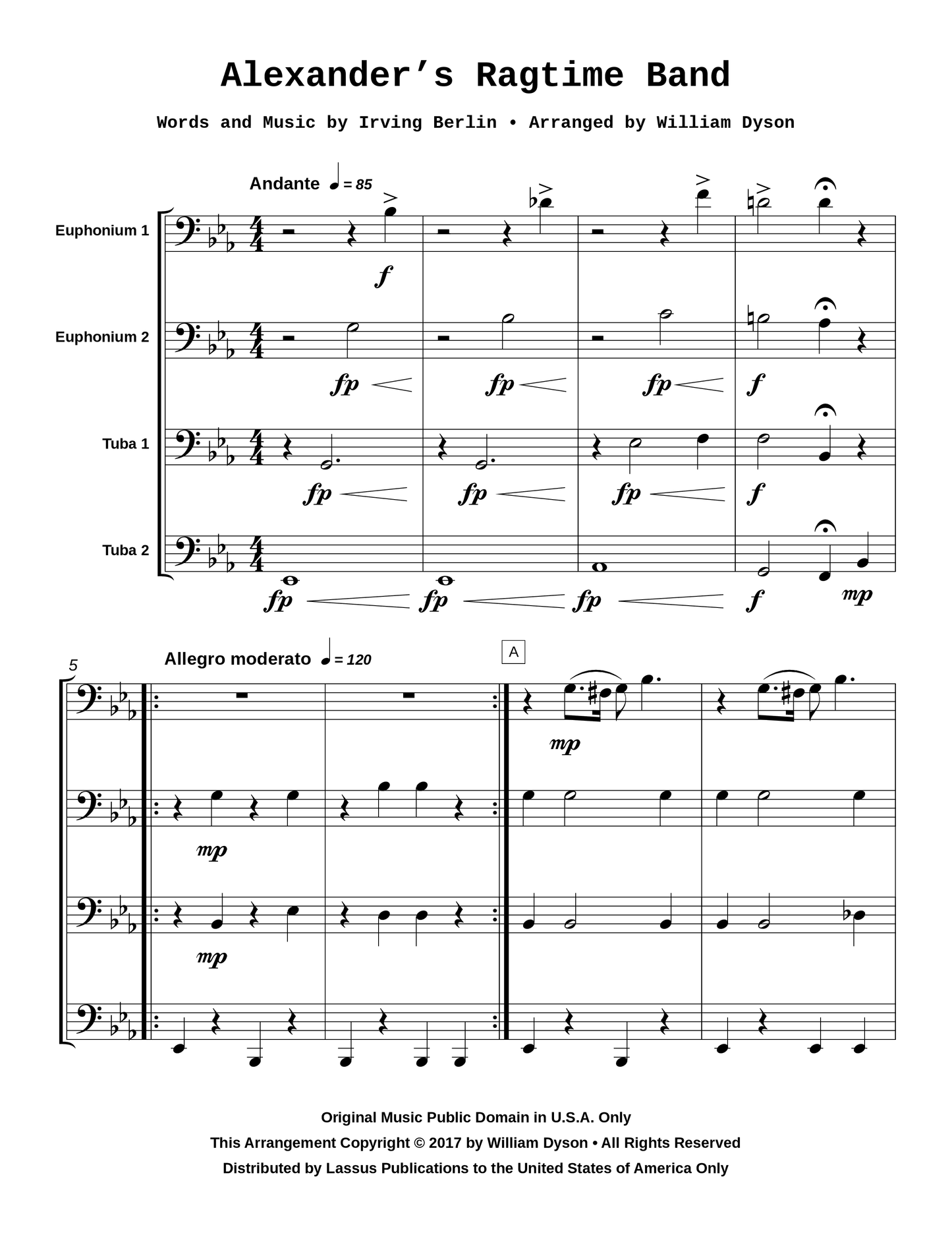 Alexander's Ragtime Band