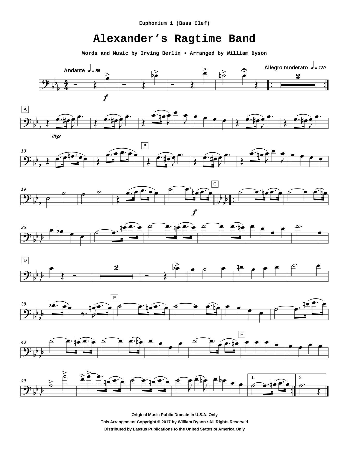 Alexander's Ragtime Band