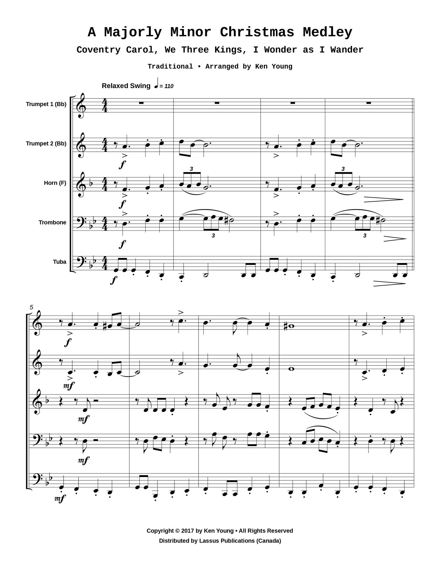 A Majorly Minor Christmas Medley