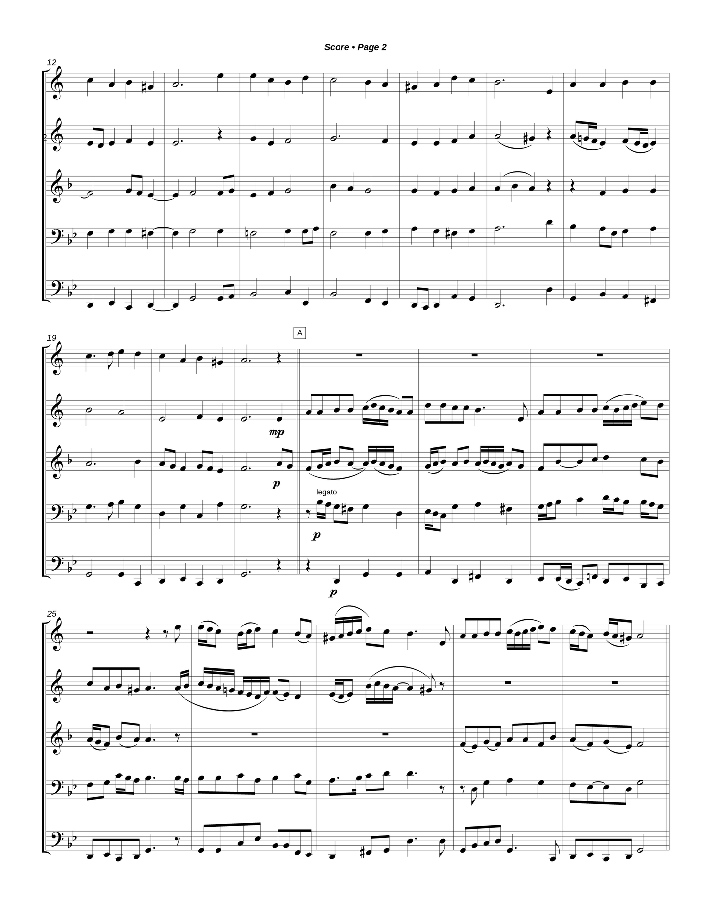 Variations on a Welsh Hymn