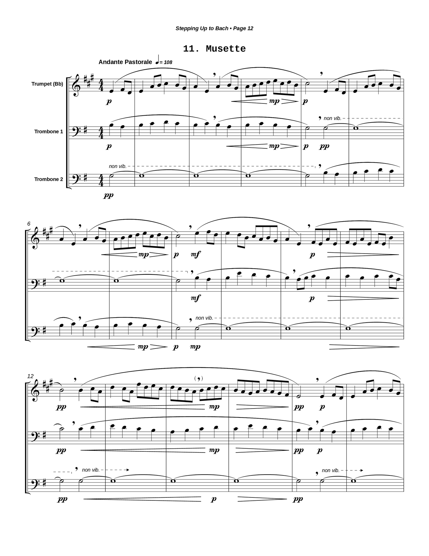 Stepping Up To Bach