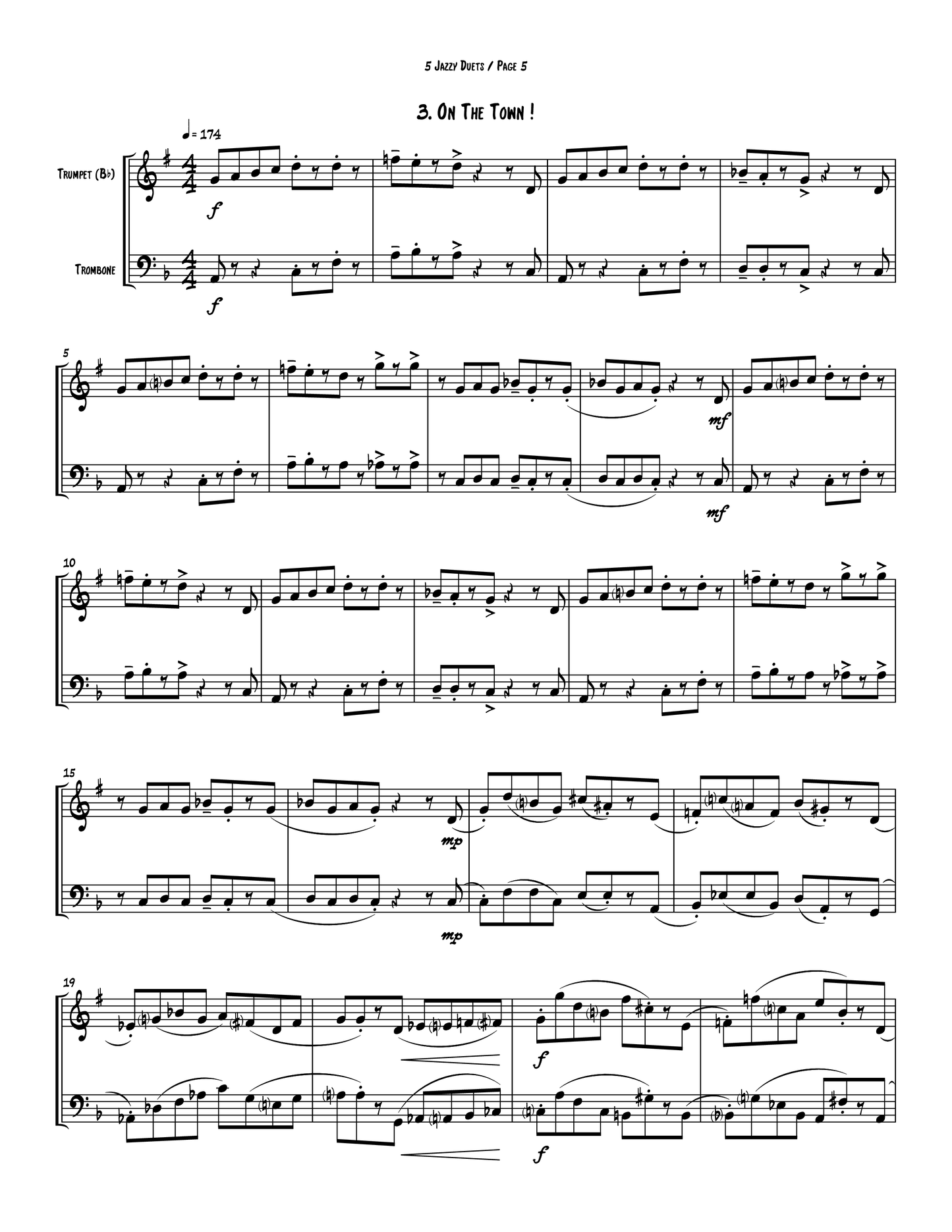 5 Jazzy Duets