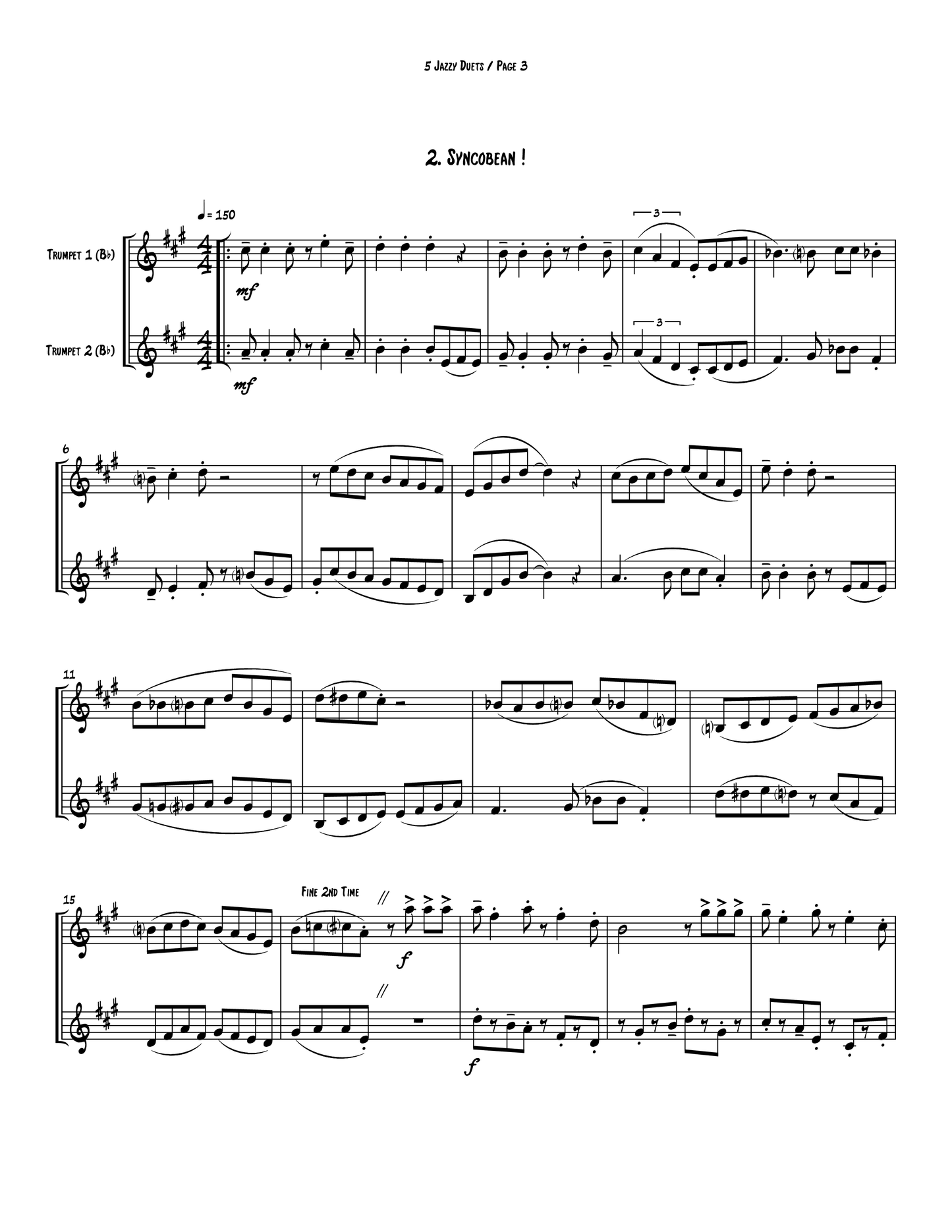 5 Jazzy Duets