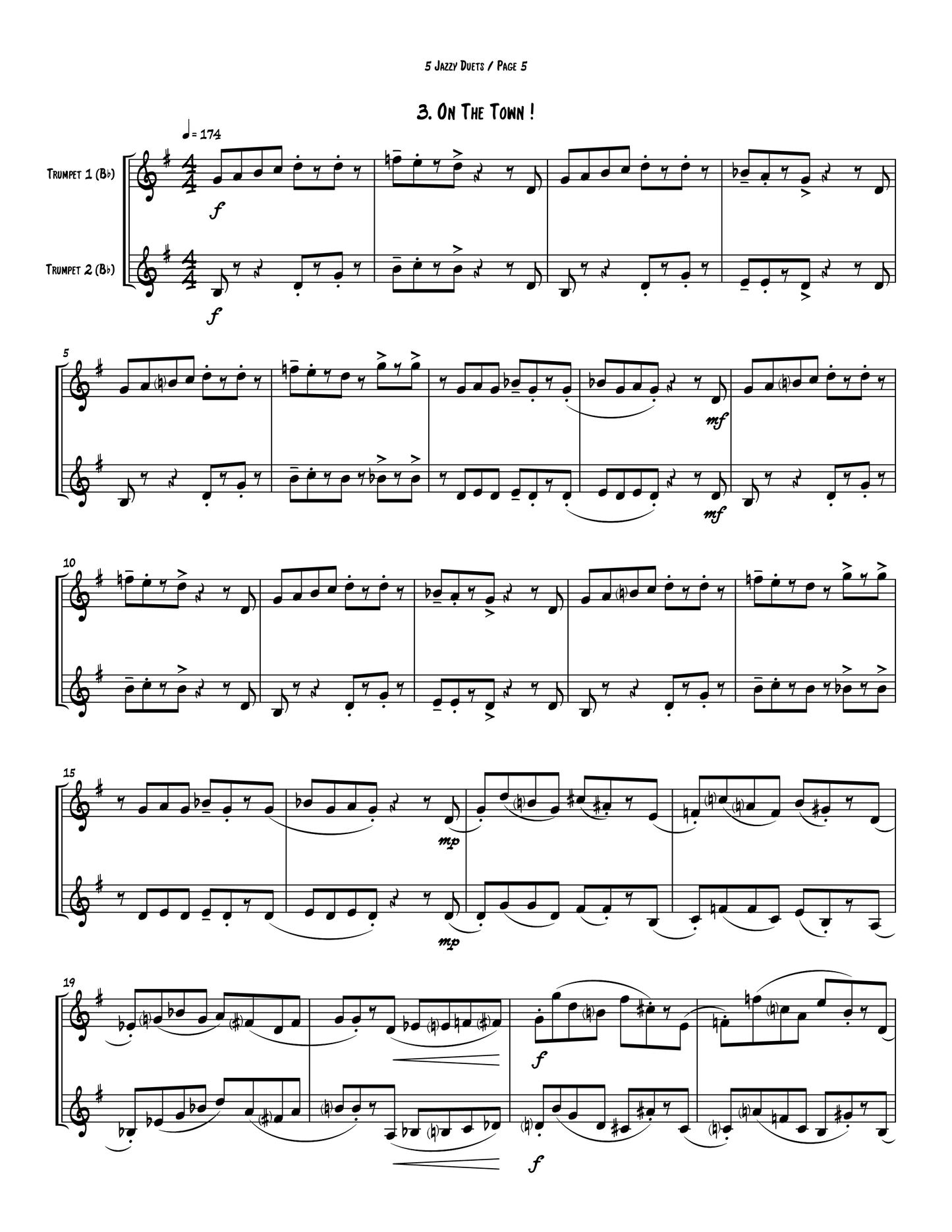 5 Jazzy Duets