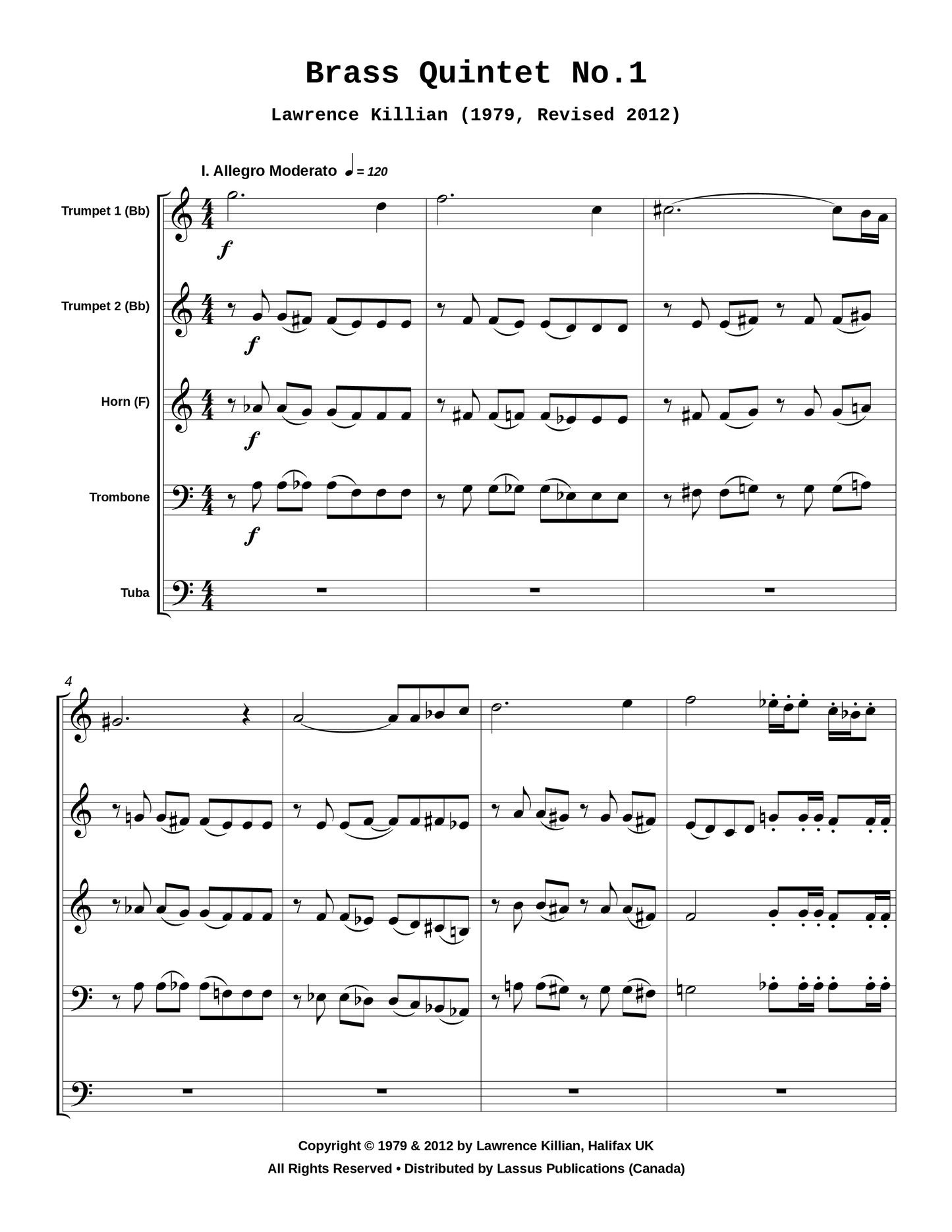 Quintet No. 1