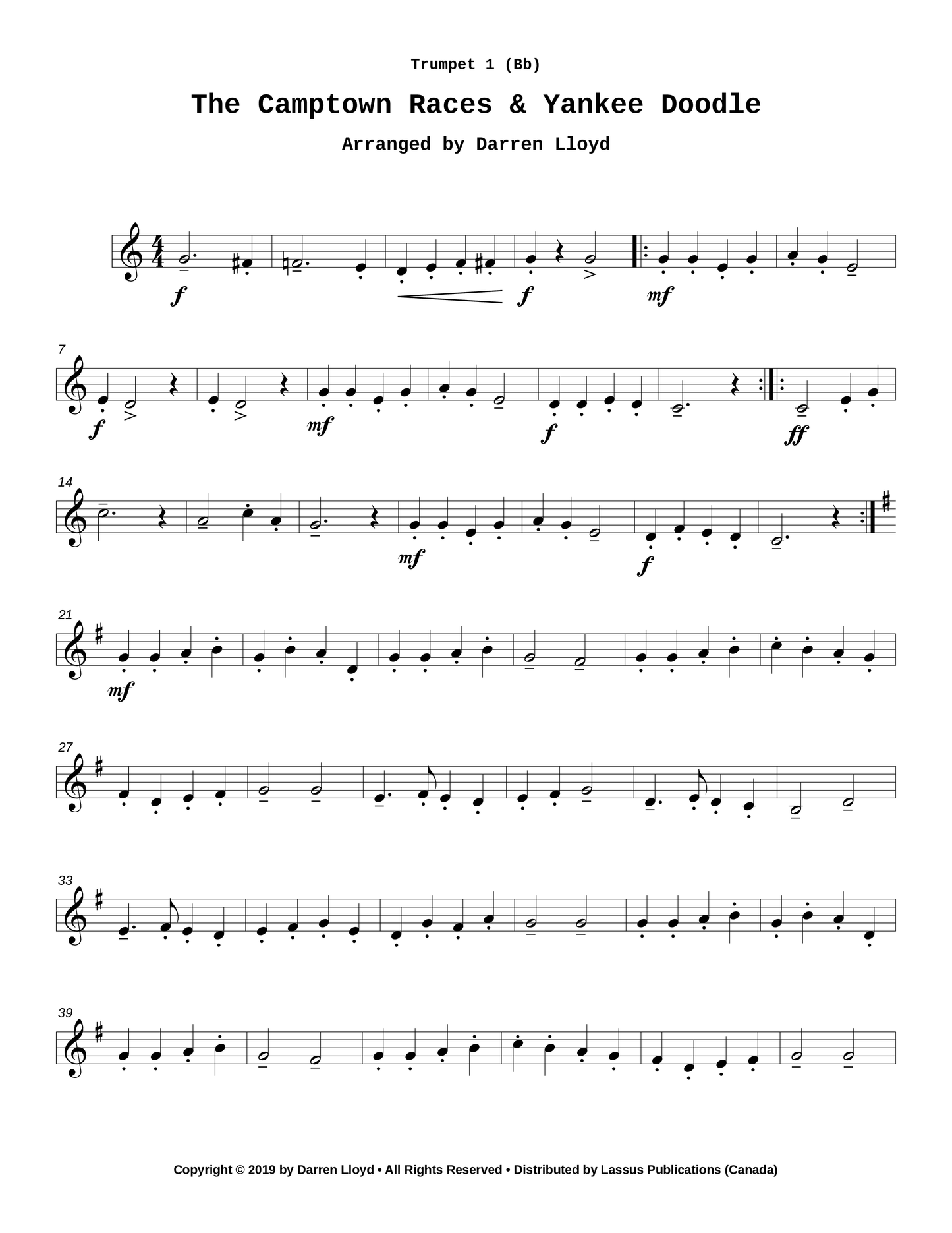 The Camptown Races & Yankee Doodle