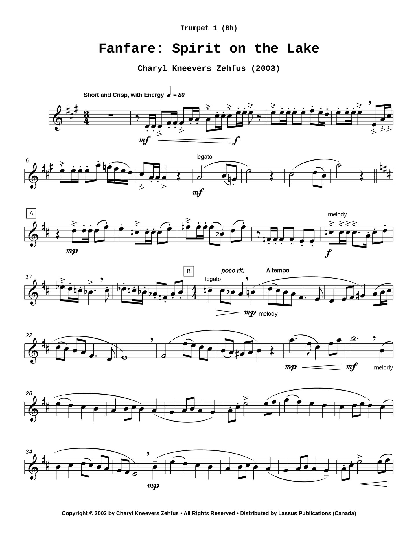 Fanfare: Spirit on the Lake