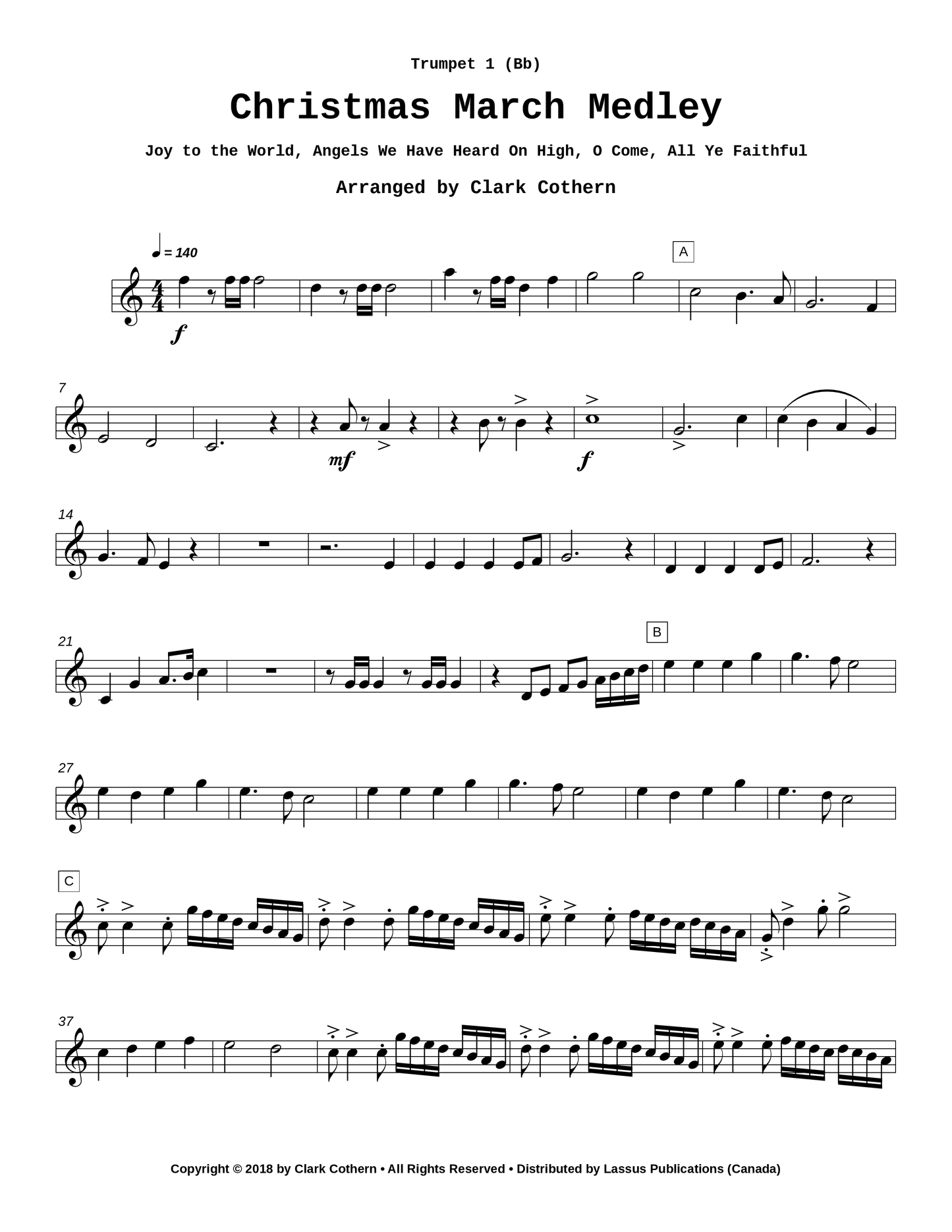 Christmas March Medley