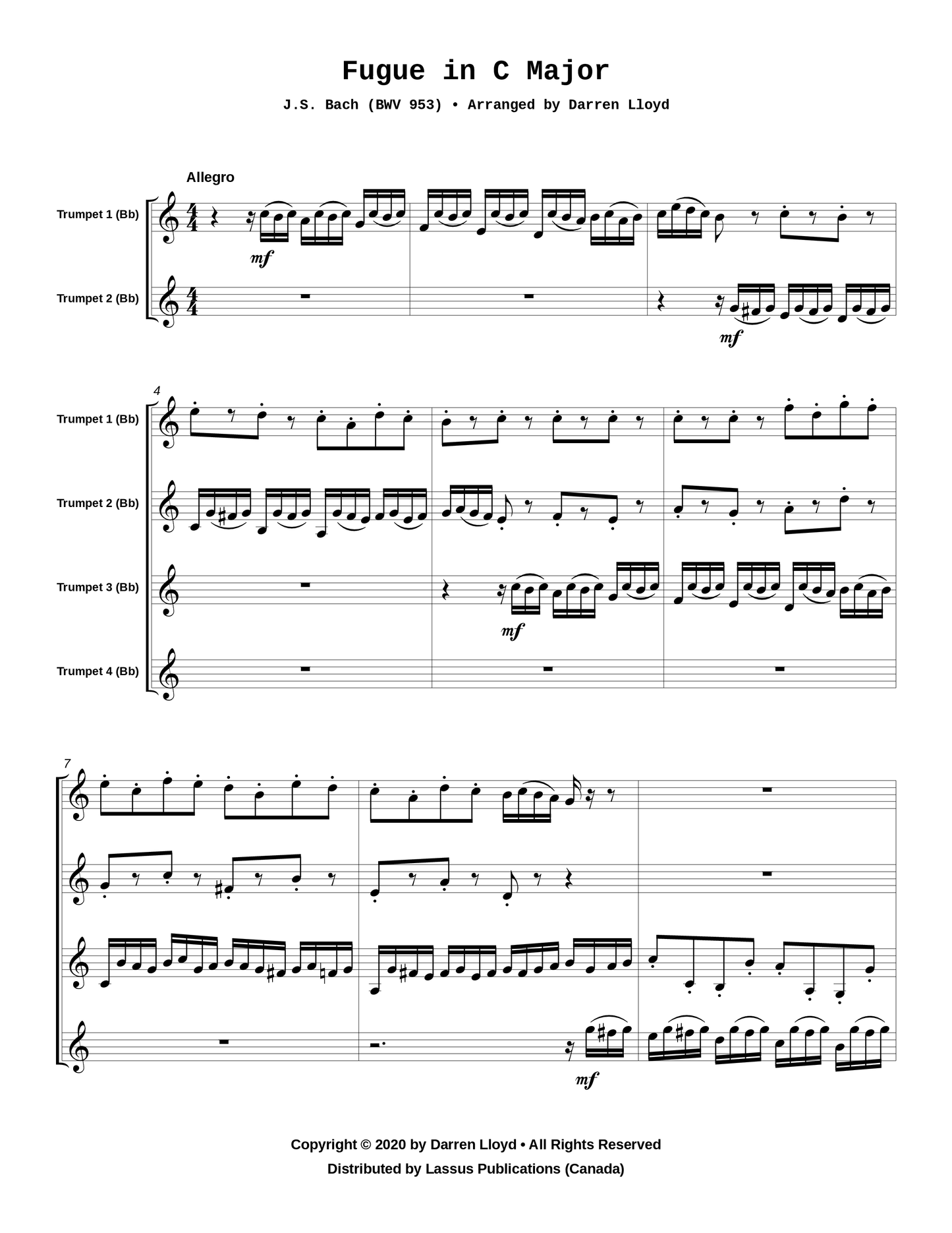 Fugue in C Major