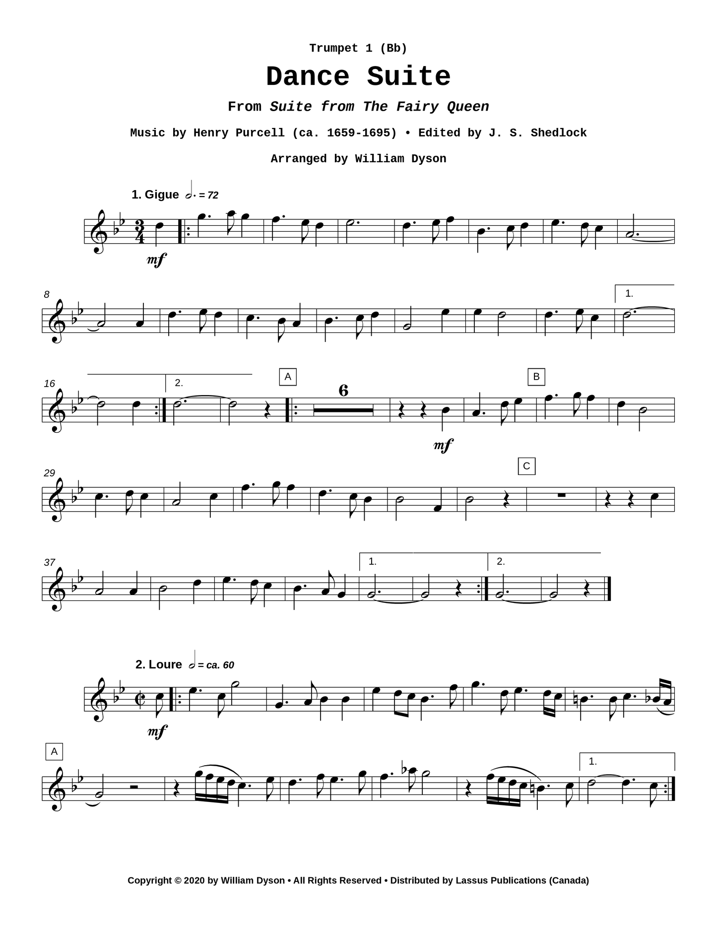 Dance Suite from The Fairy Queen